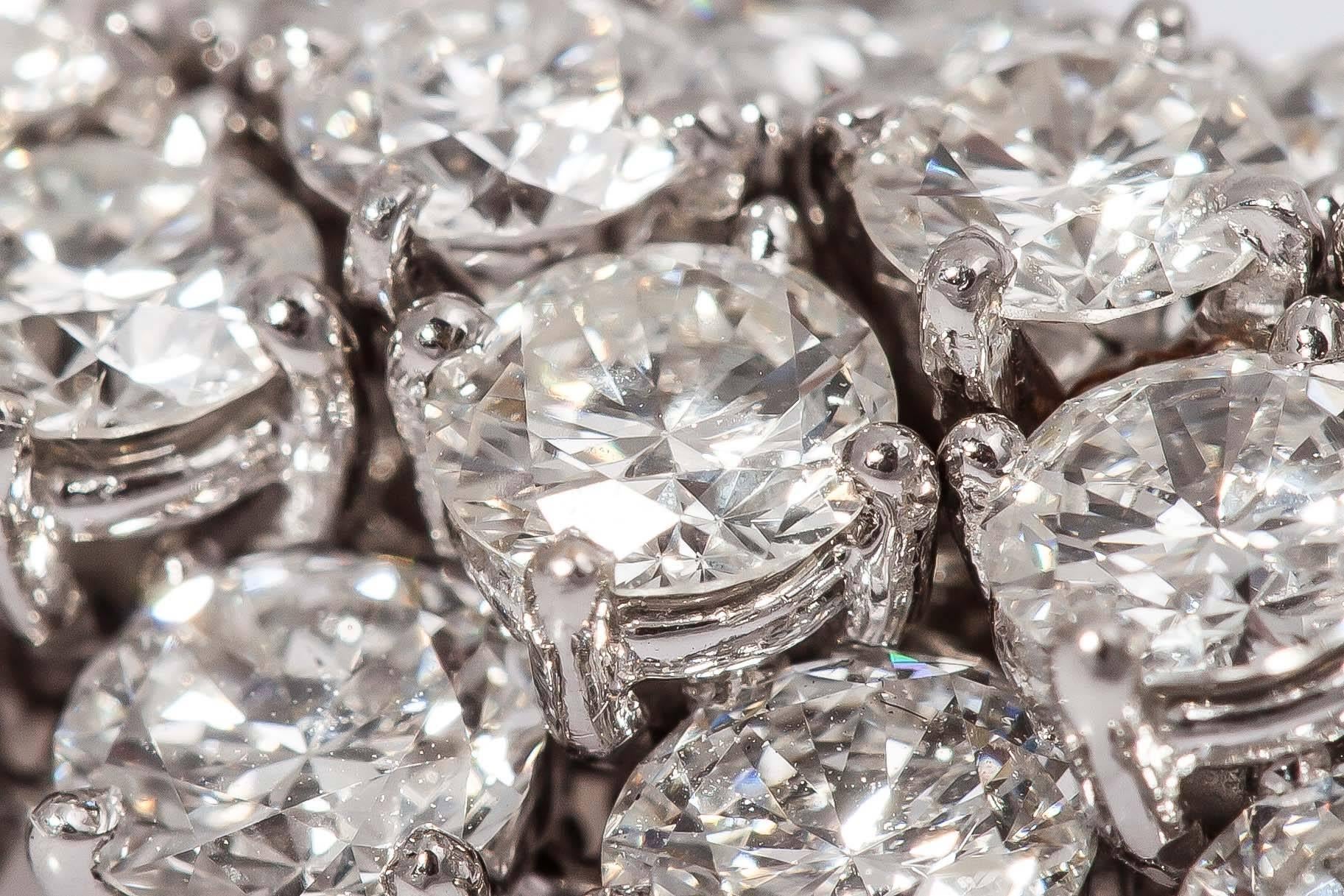 David Webb Bracelet en diamants de 33,80 carats en vente 1