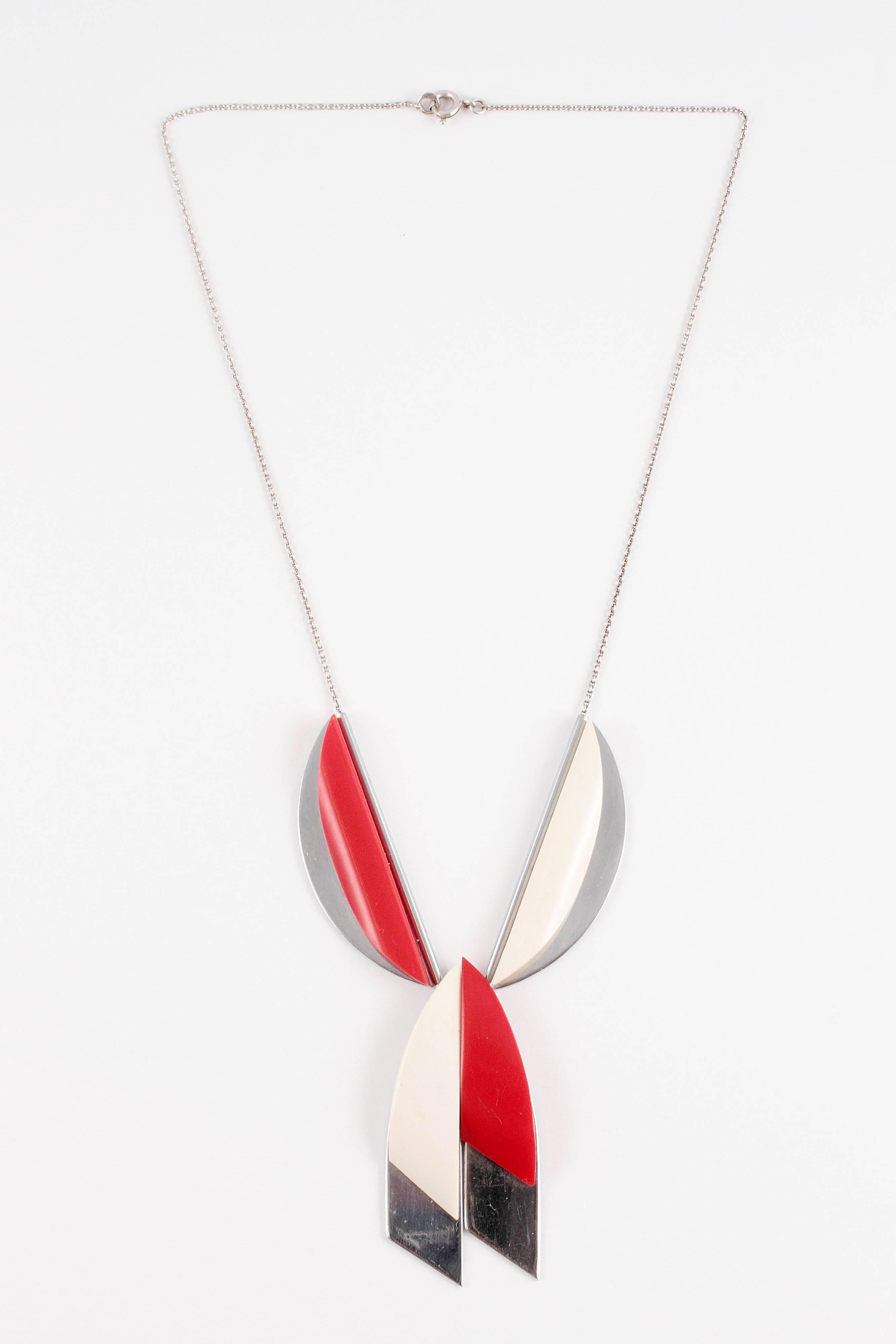 1930s German Art Deco Necklace by Jacob Bengel at 1stDibs