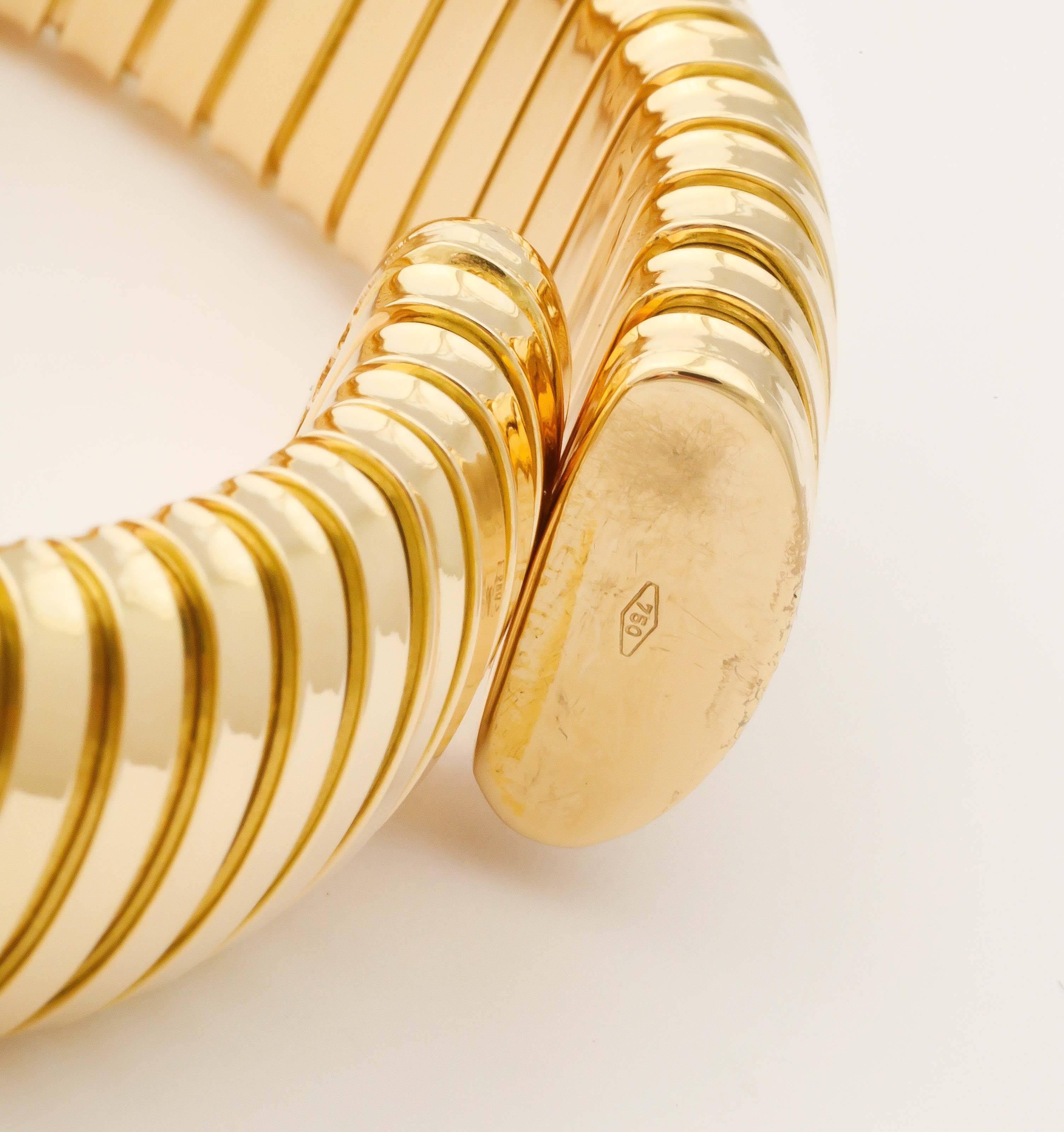 Women's Gold Tubogas Bracelet