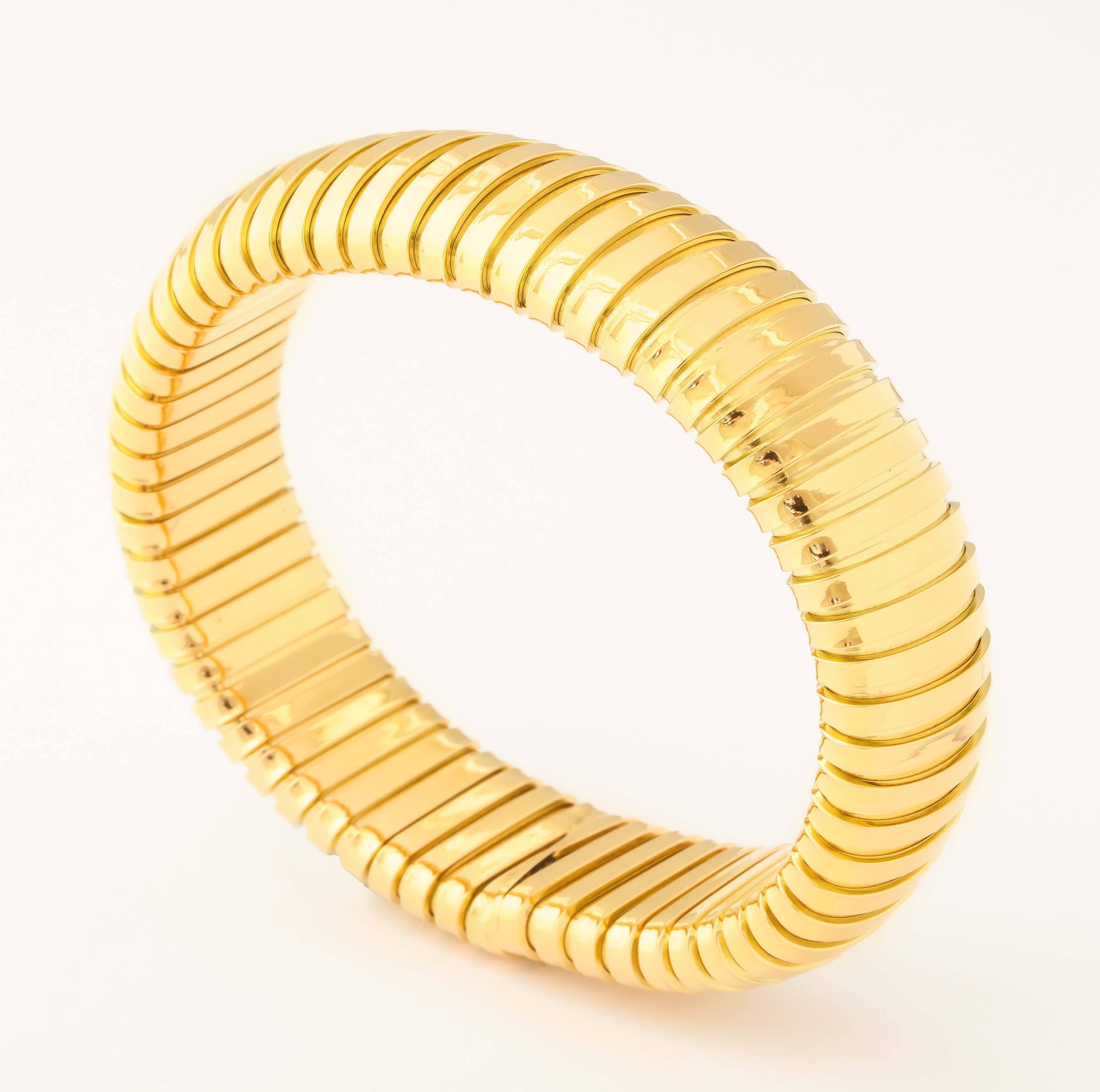 Gold Tubogas Bracelet 1