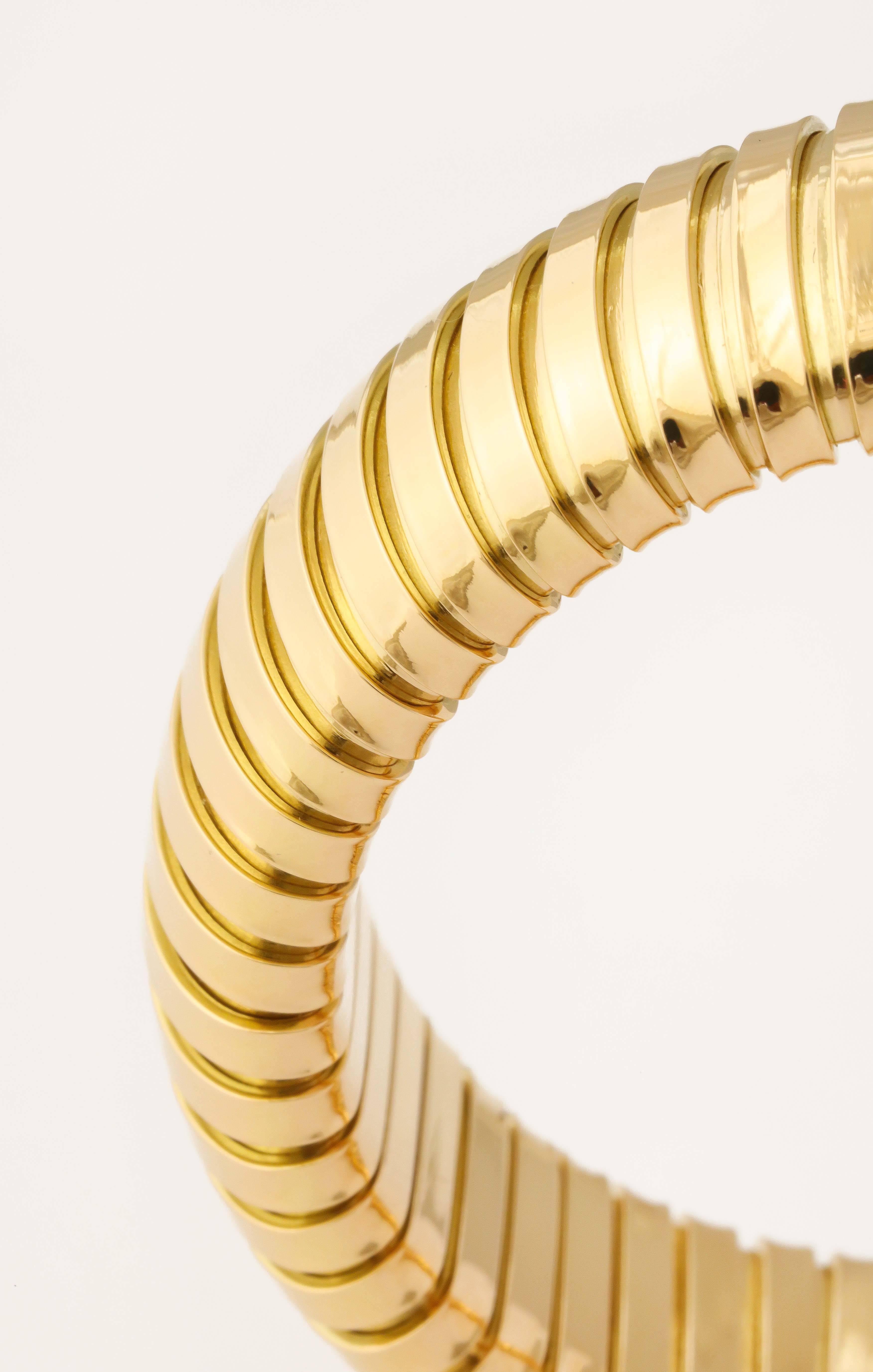 Gold Tubogas Bracelet 2