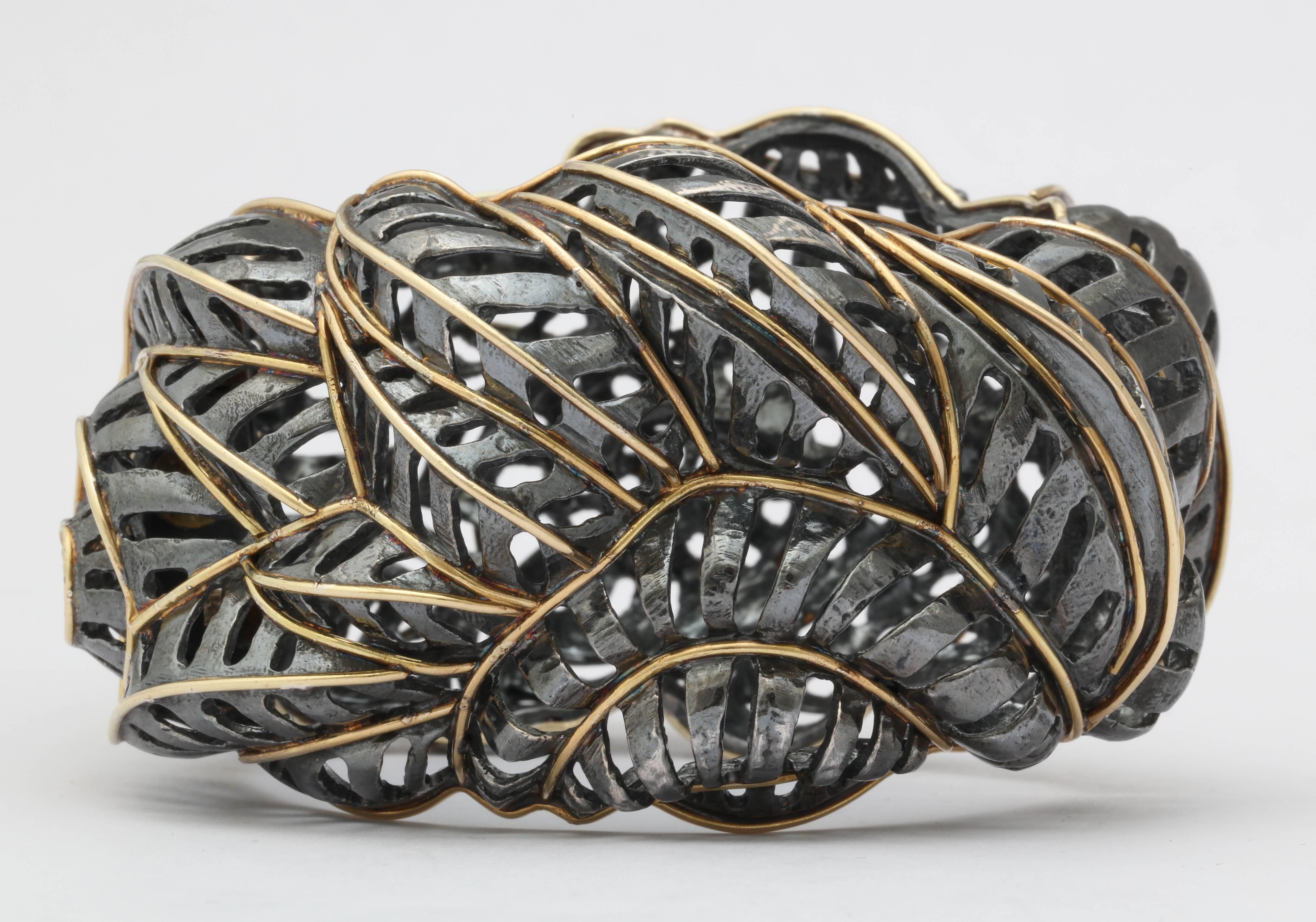 Marilyn Cooperman Patinated Silver Gold 