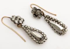 Victorian Cut Steel Earrings
