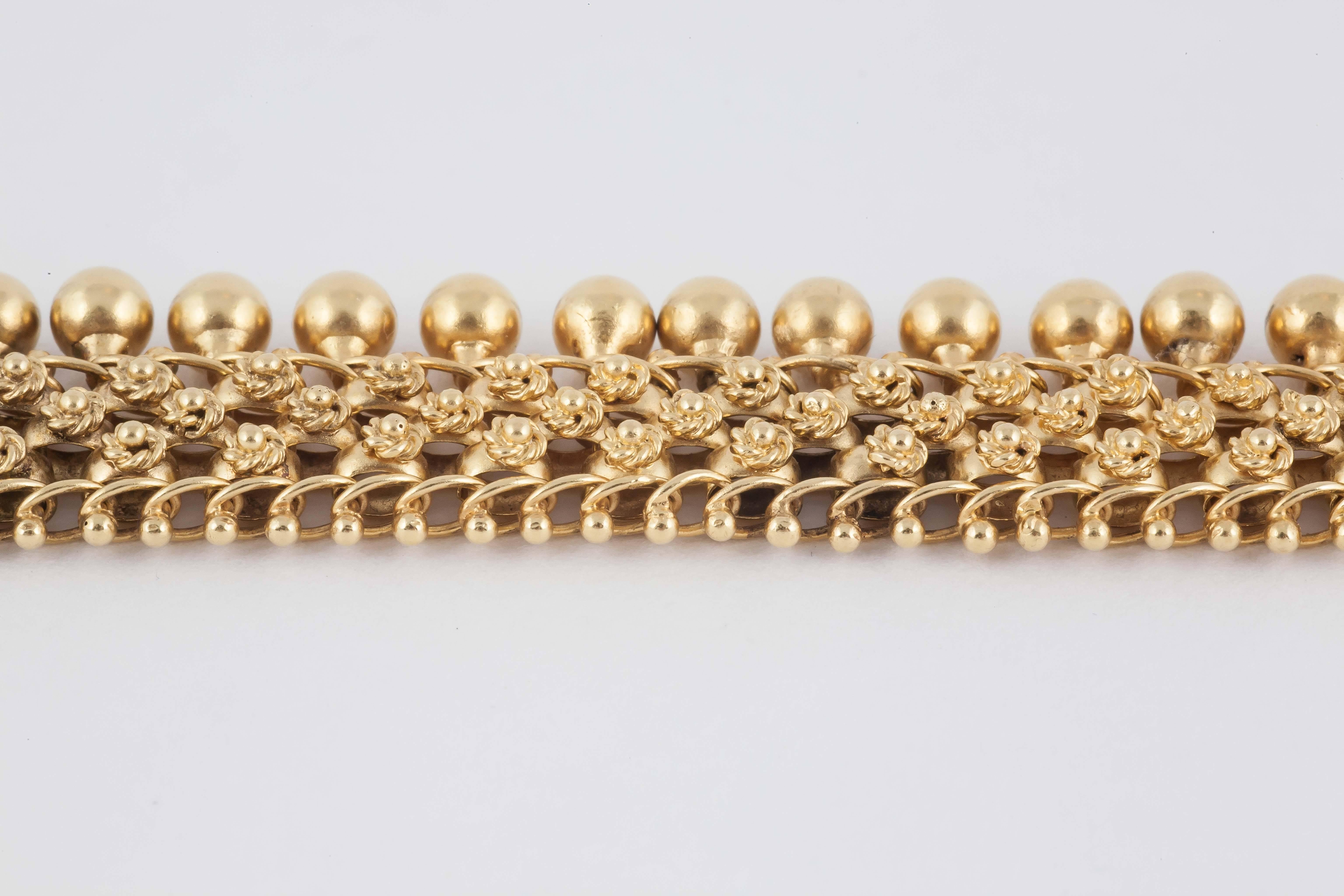 Women's 19th Century English Gold Collar Necklace