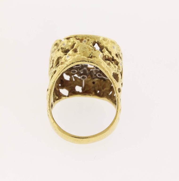 1972 John Donald Diamond Gold Ring at 1stDibs | john donald ring for ...
