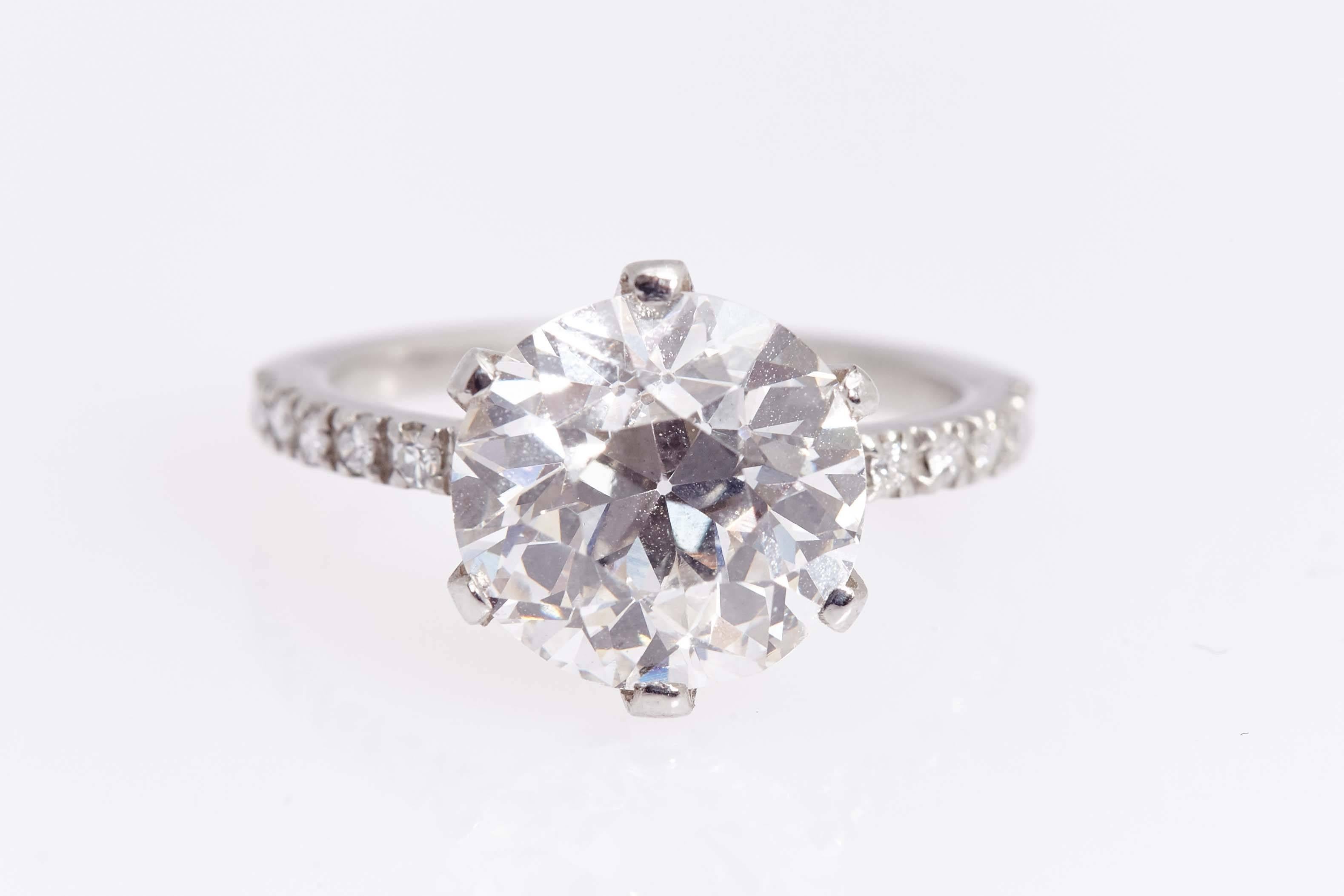 1930 cartier platinum and diamond ring