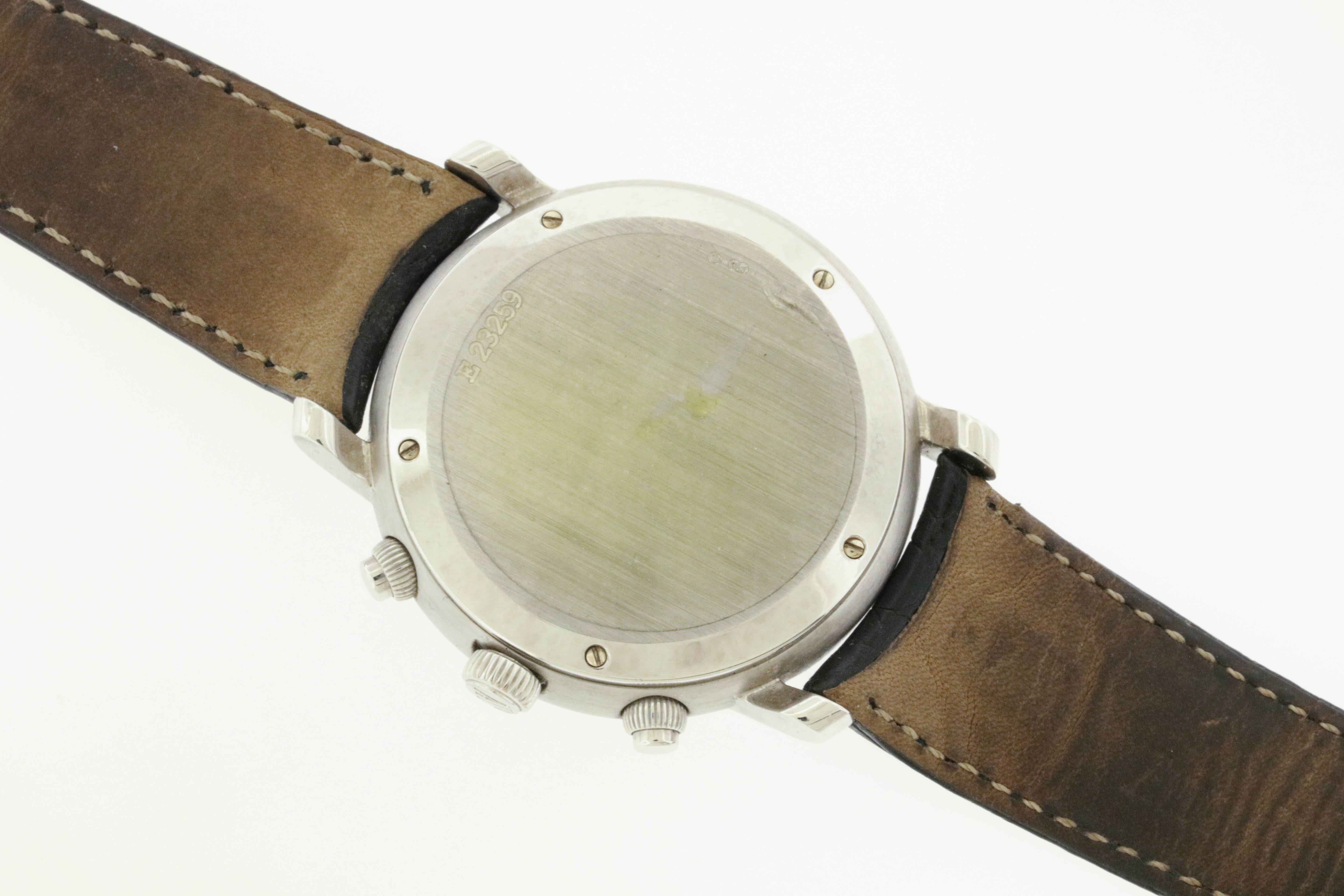 Men's Audemars Piguet Jules Audemars White Gold Chronograph Automatic Wristwatch
