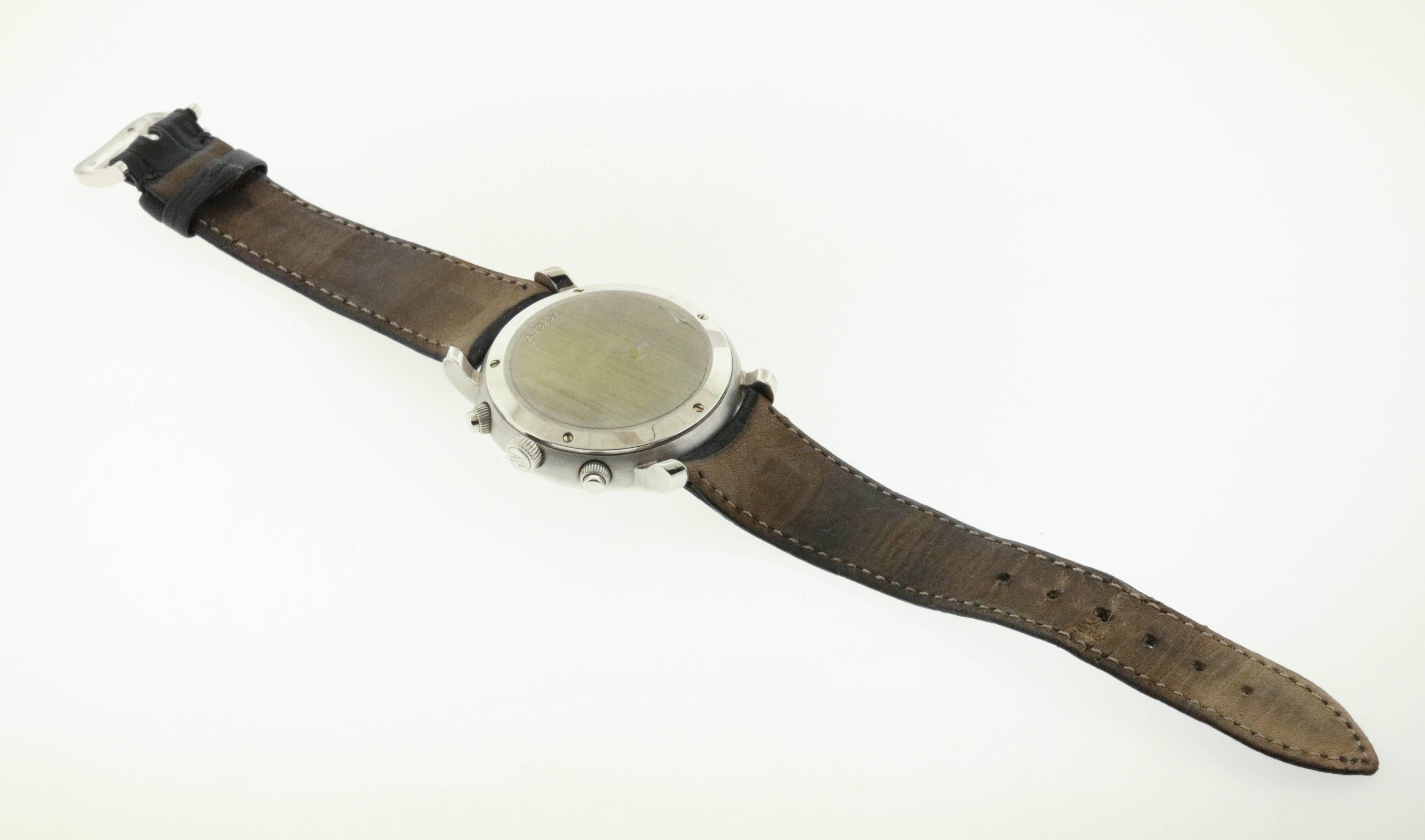 Audemars Piguet Jules Audemars White Gold Chronograph Automatic Wristwatch 2
