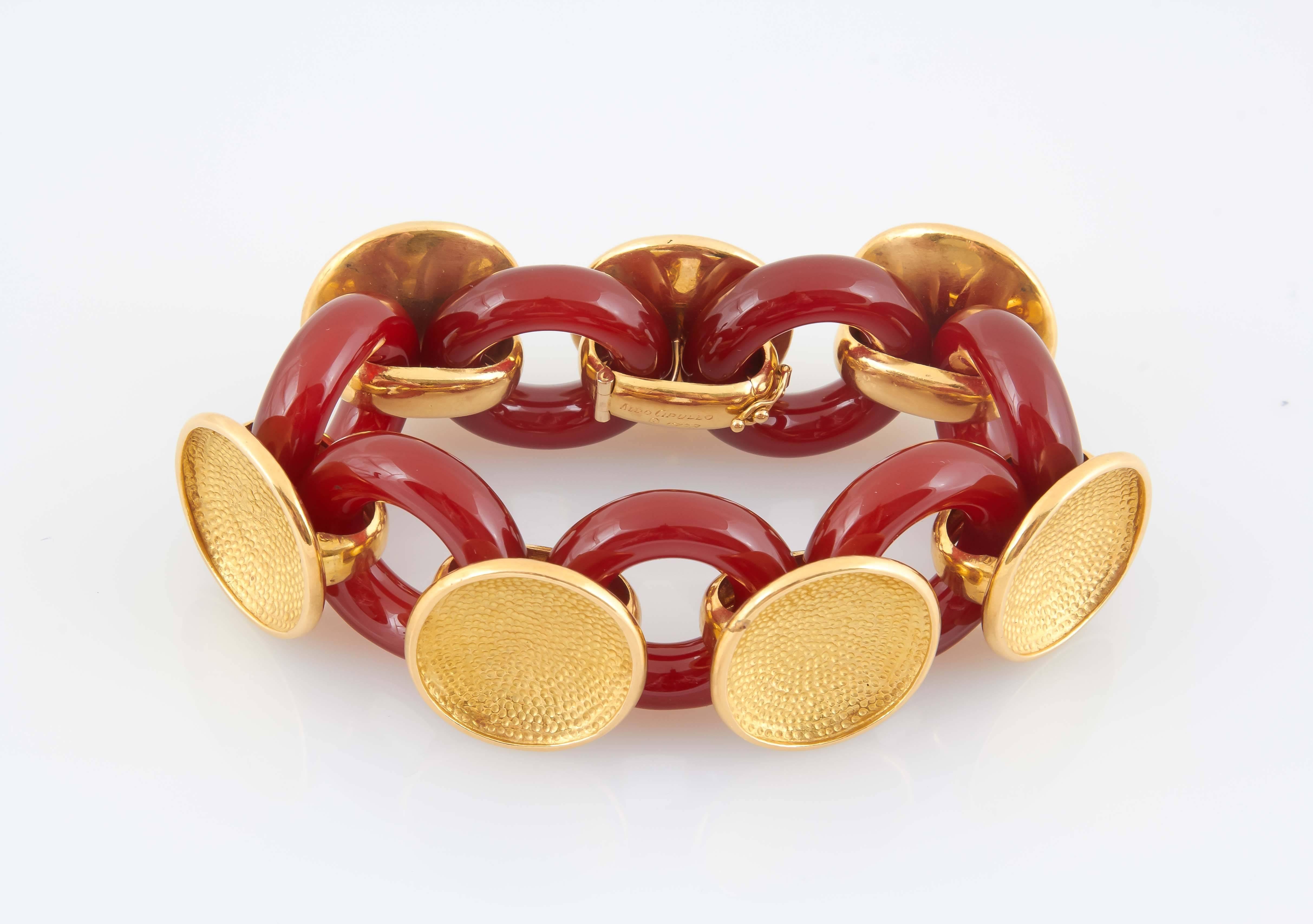 Women's Carnelian Bracelet by Aldo Cipullo CARTIER