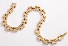 Retro Open Link Necklace