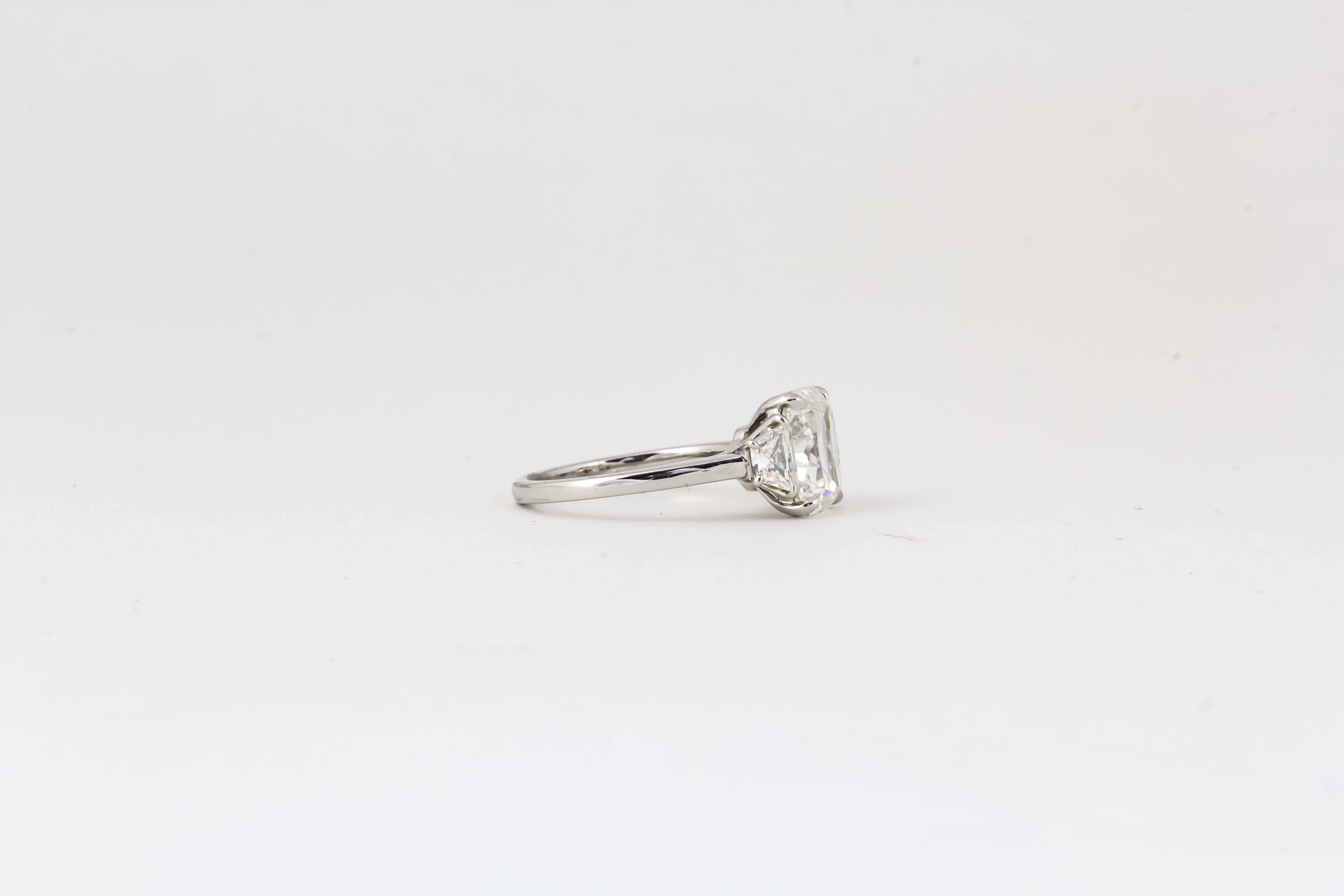 3 carat radiant cut diamond ring