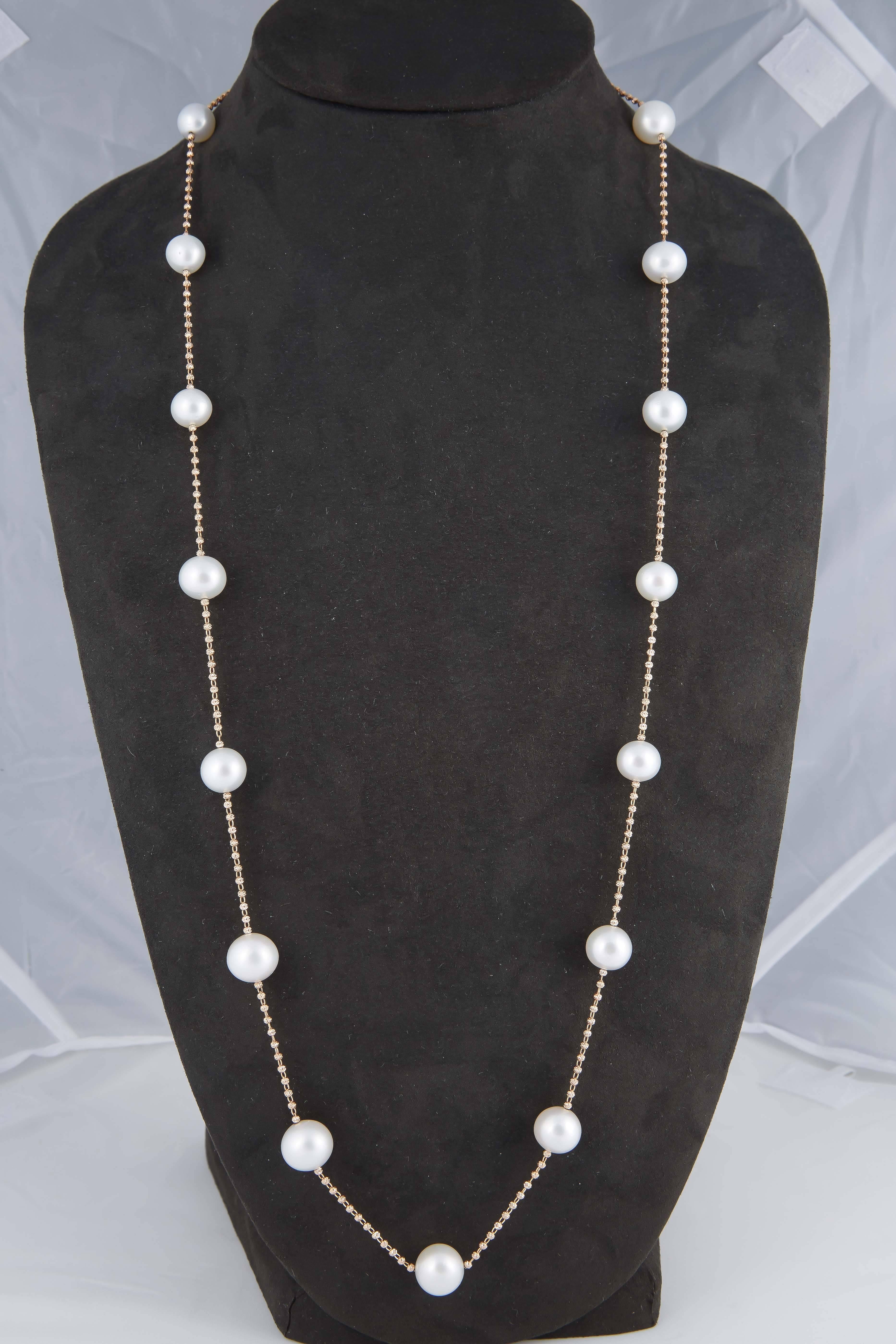 lariat pearl necklaces