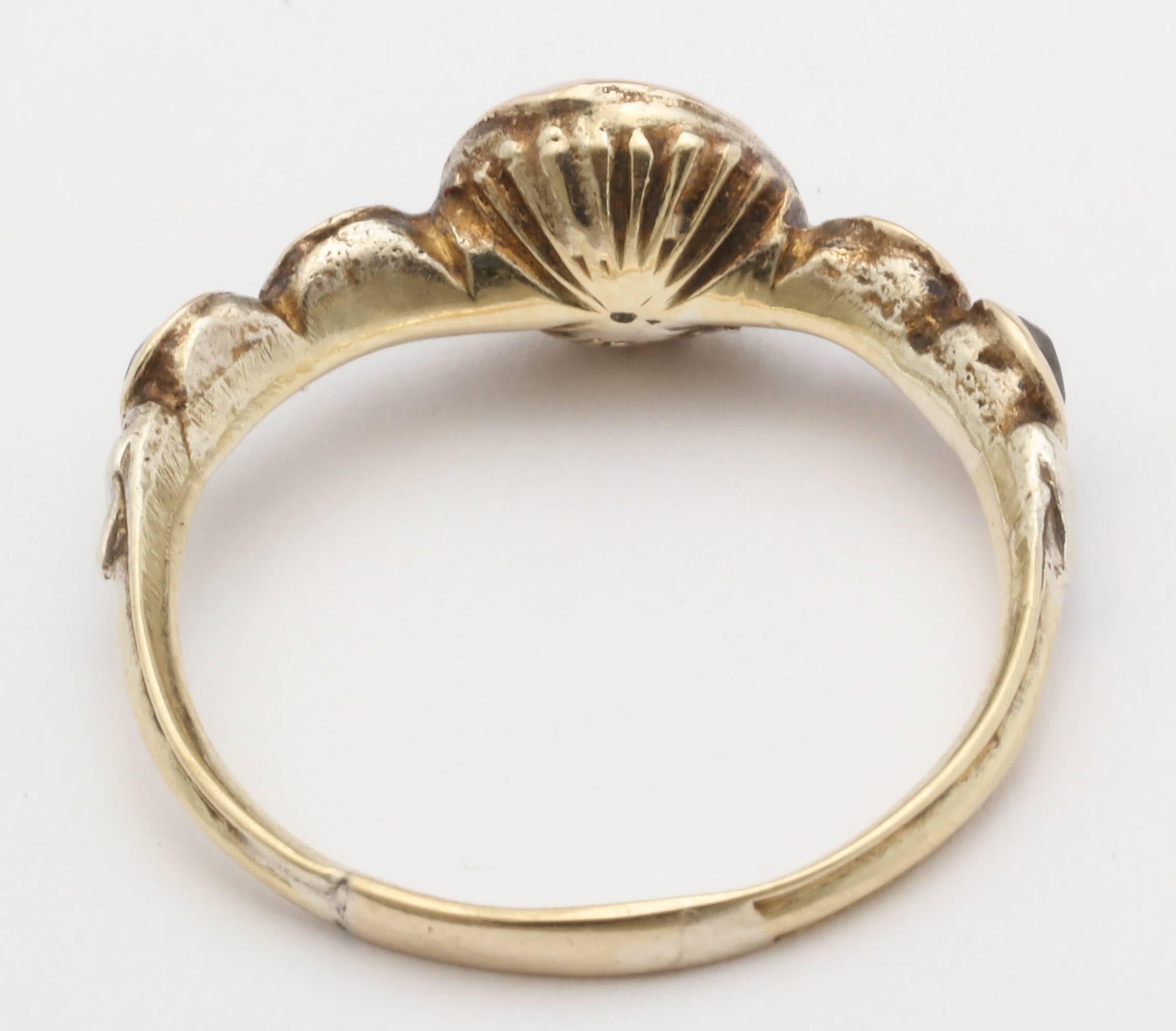 Women's Antique Georgian Chrysoberyl Gold Ring