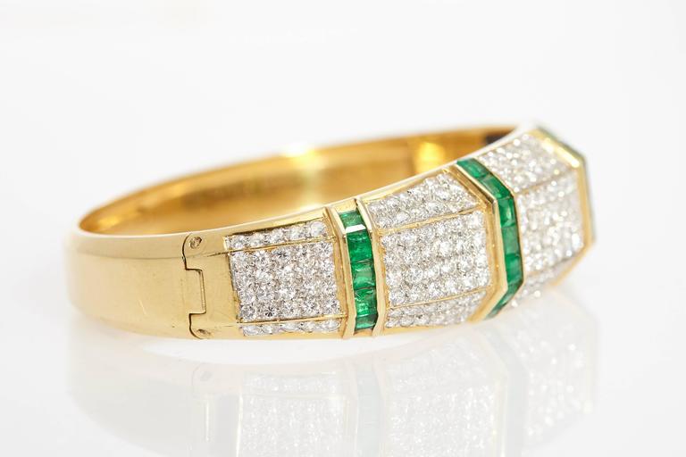 Emerald & Diamond Petite Dot Bracelet main image 1
