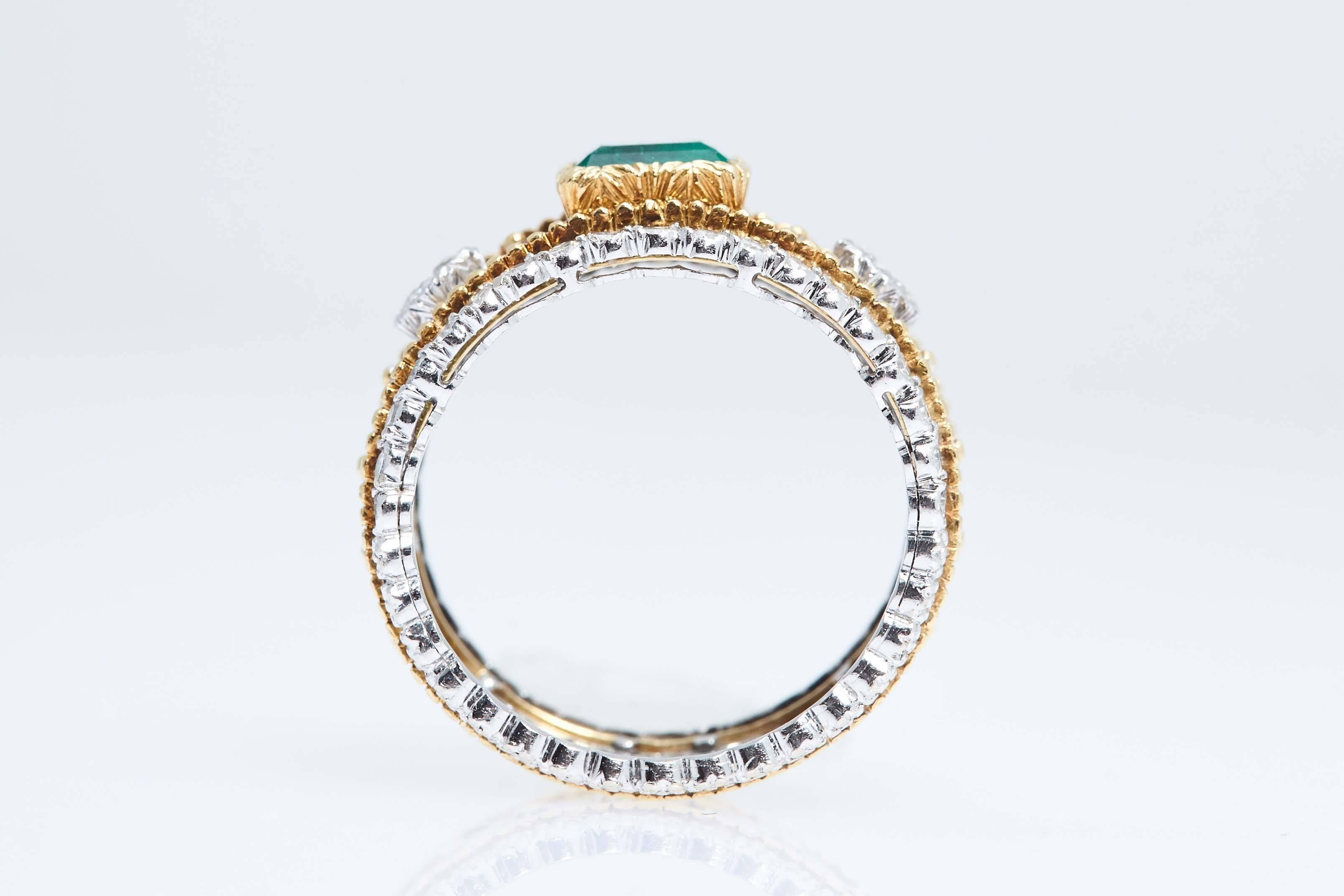 buccellati emerald ring