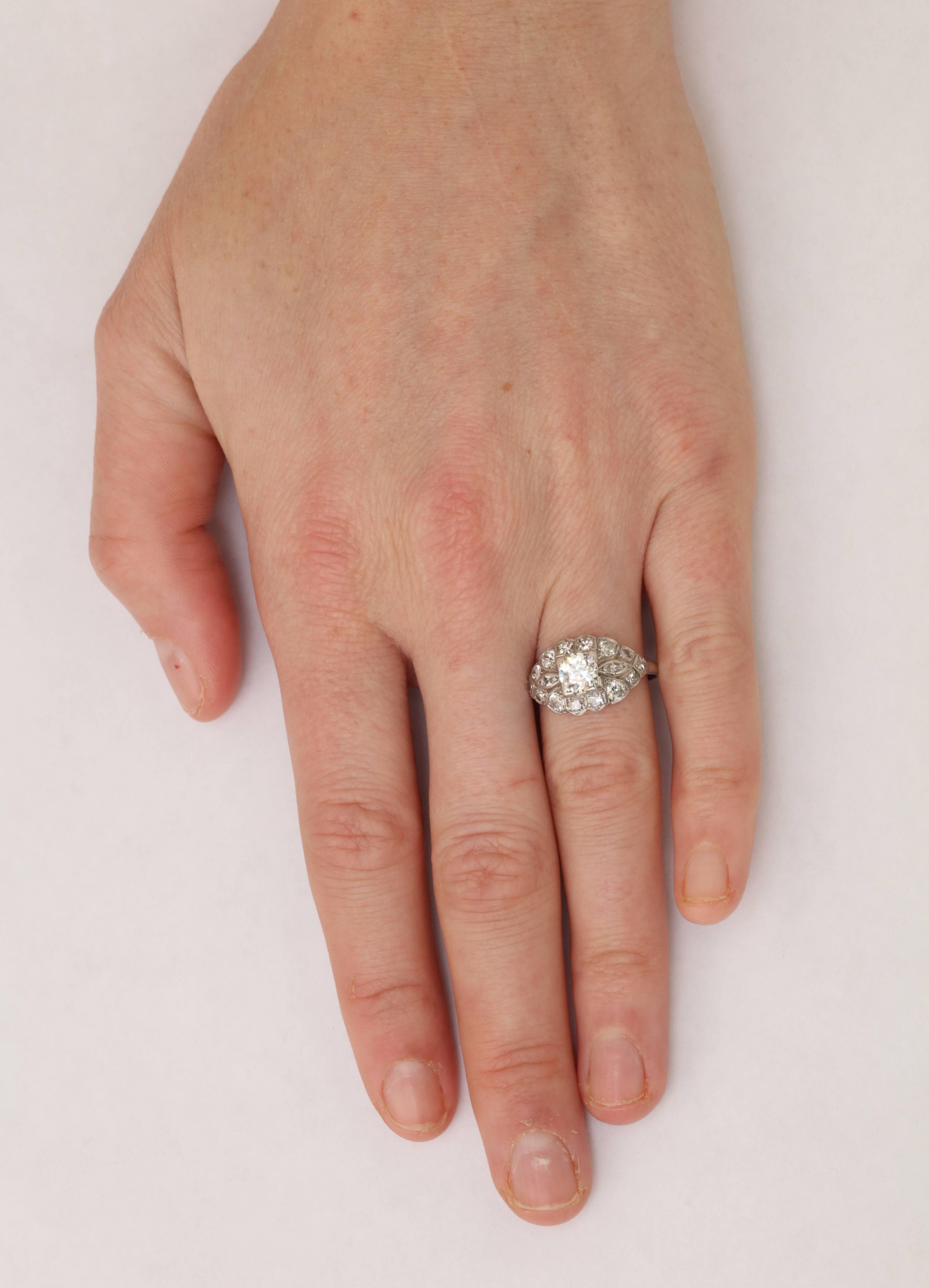 Art Deco Engagement Ring 1
