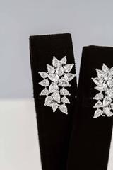 Diamond Cluster Earrings