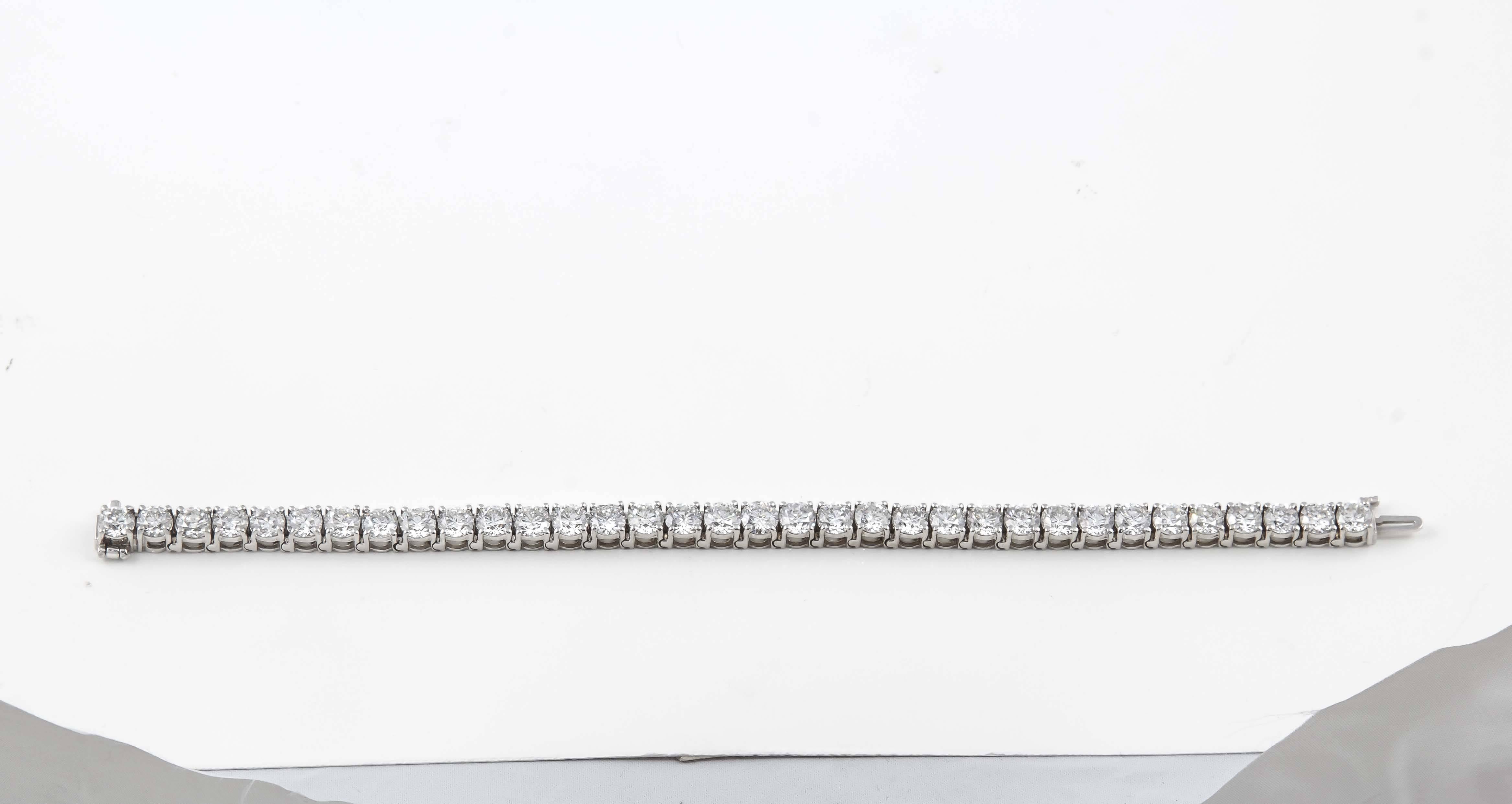 half carat tennis bracelet
