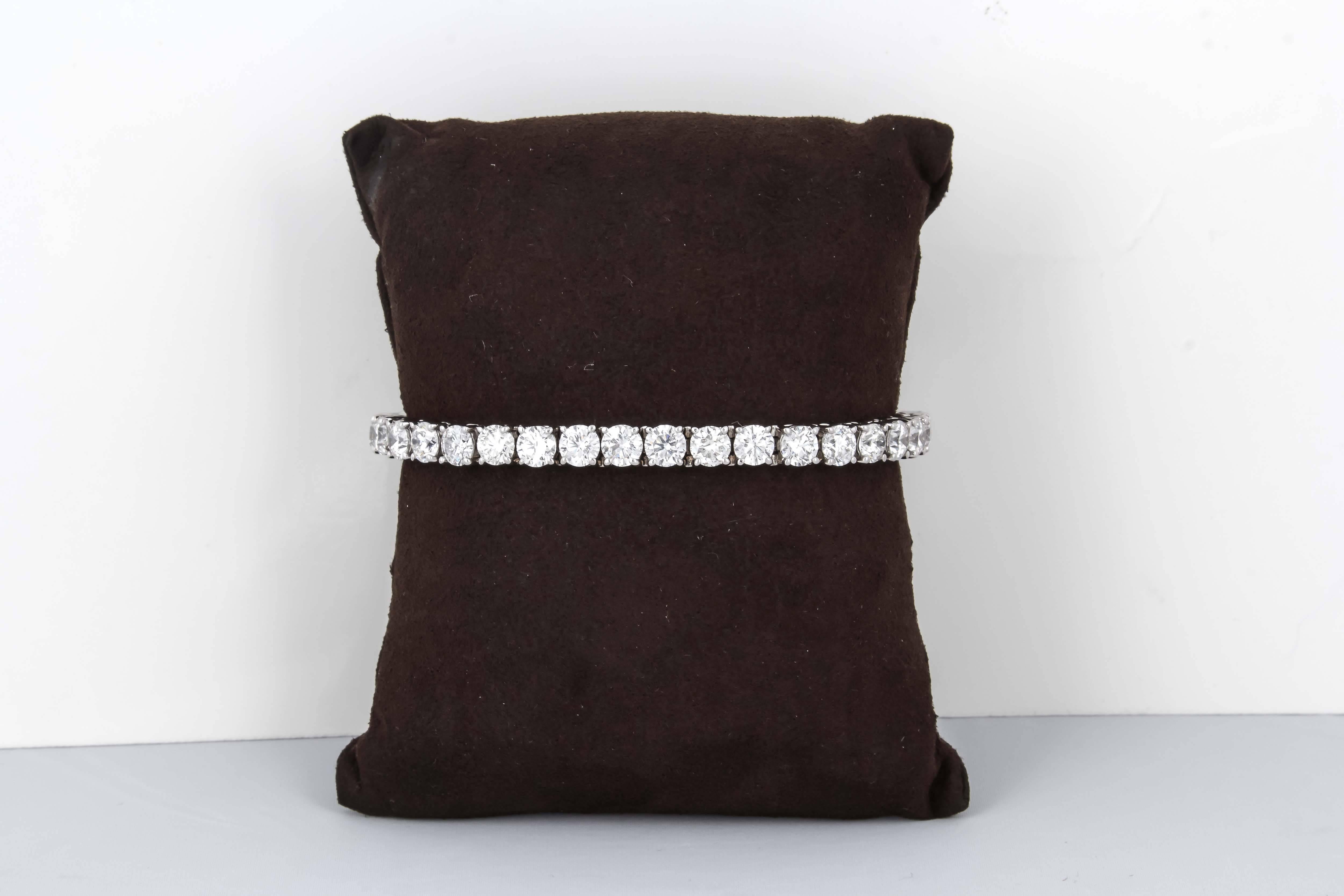 half carat diamond tennis bracelet