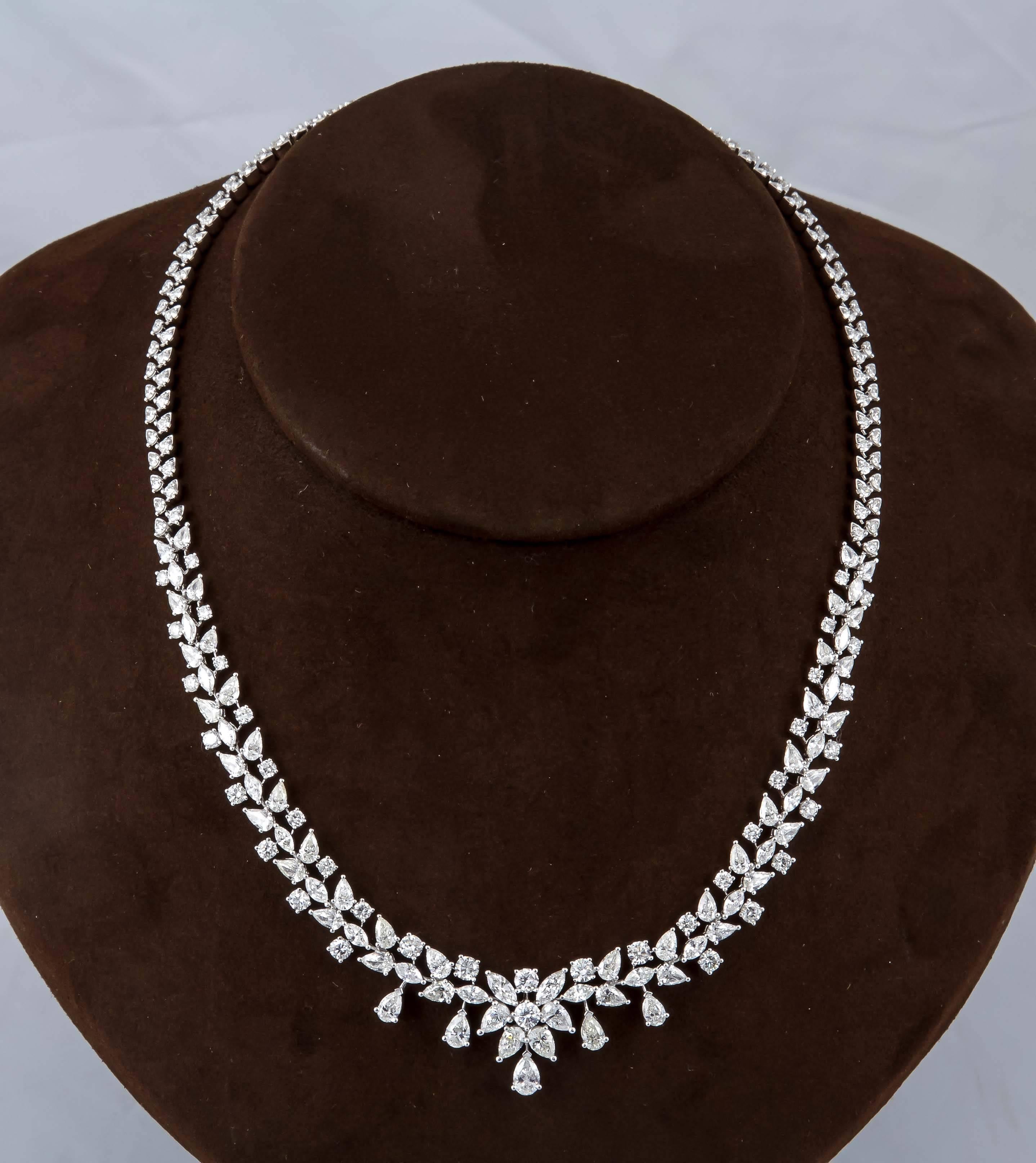 classic diamond necklaces