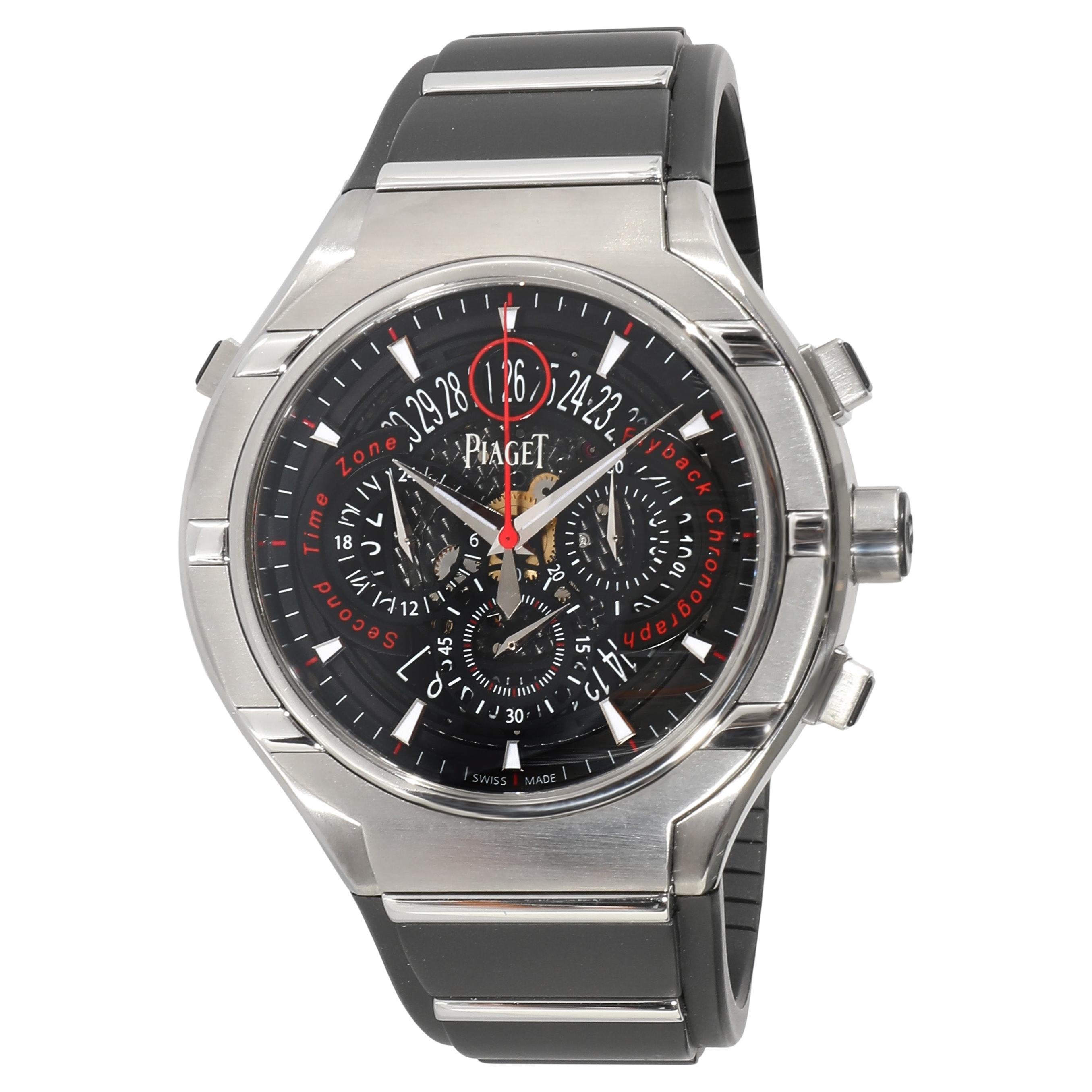 Piaget Polo FortyFive GOA34002 Herrenuhr in  SS/Titan im Angebot