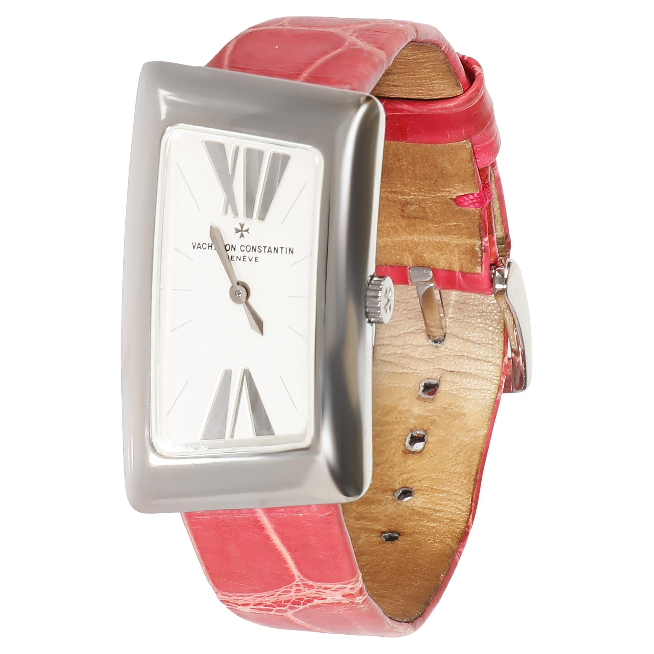 Vacheron Constantin 1972 Cambree 25015/000G-9233 Montre pour femme en or blanc 18 carats