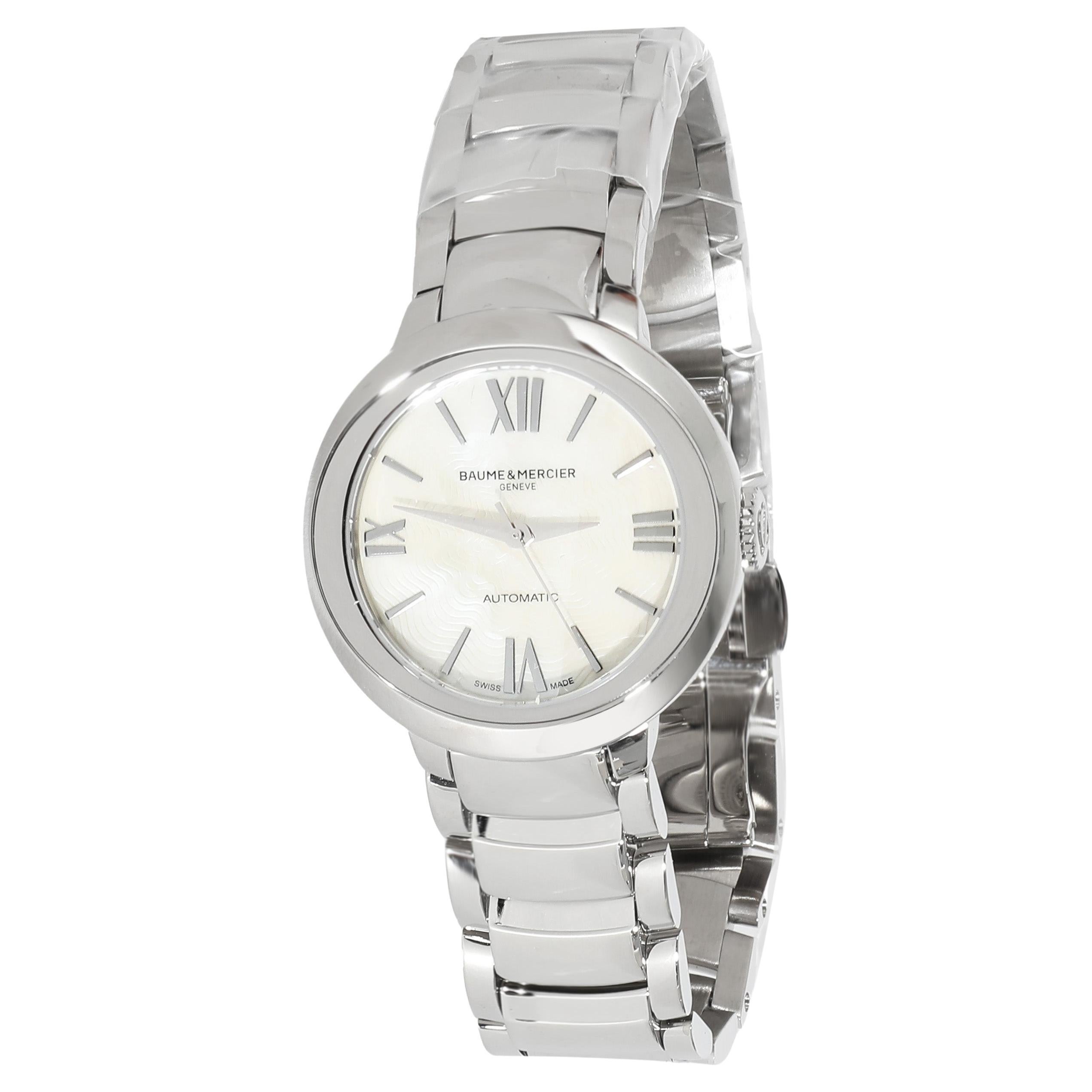 Baume & Mercier Promesse MOA10182 Women's Watch in  Stainless Steel