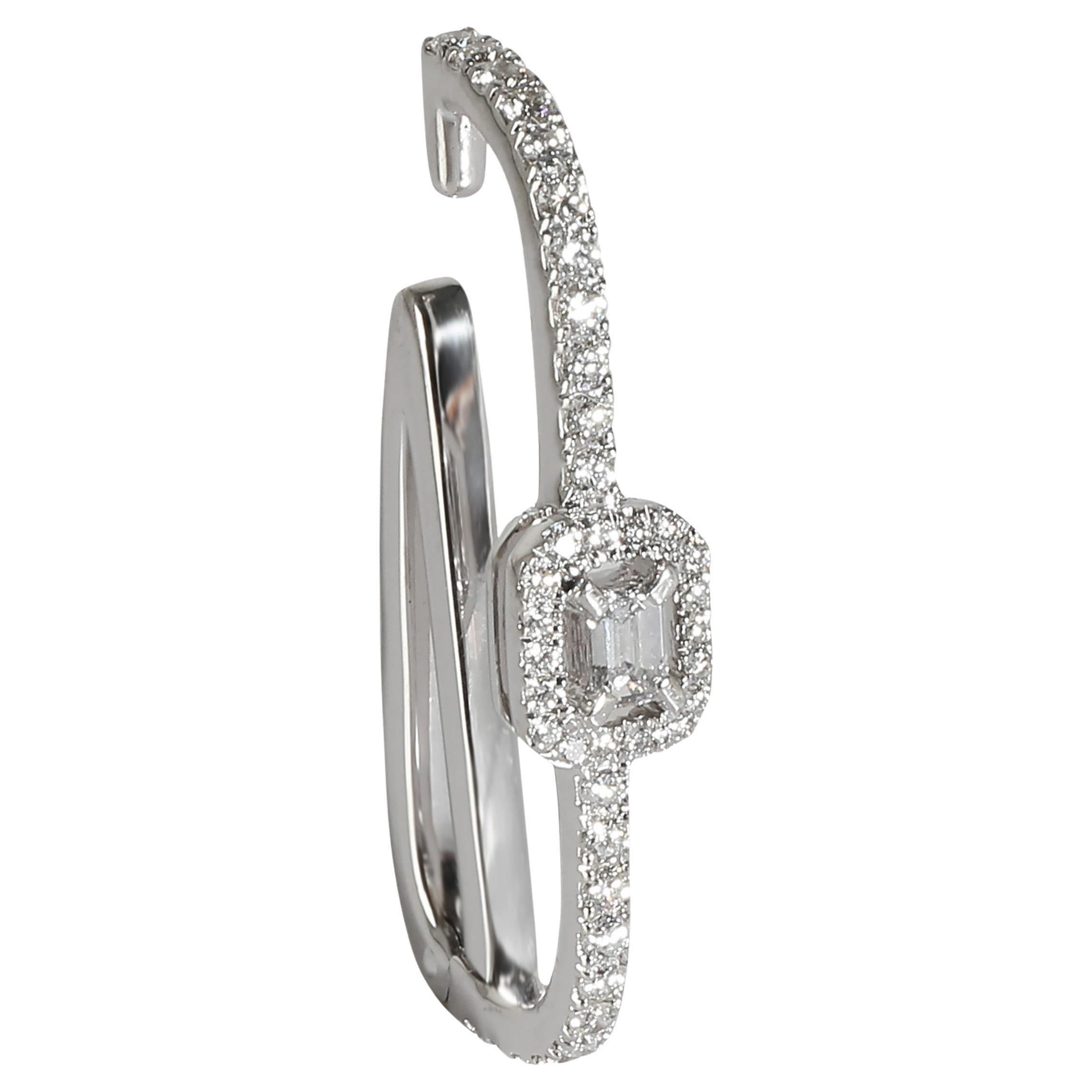 Messika My Twin Boucles d
oreilles en or blanc 18 carats 0,35 carat en vente