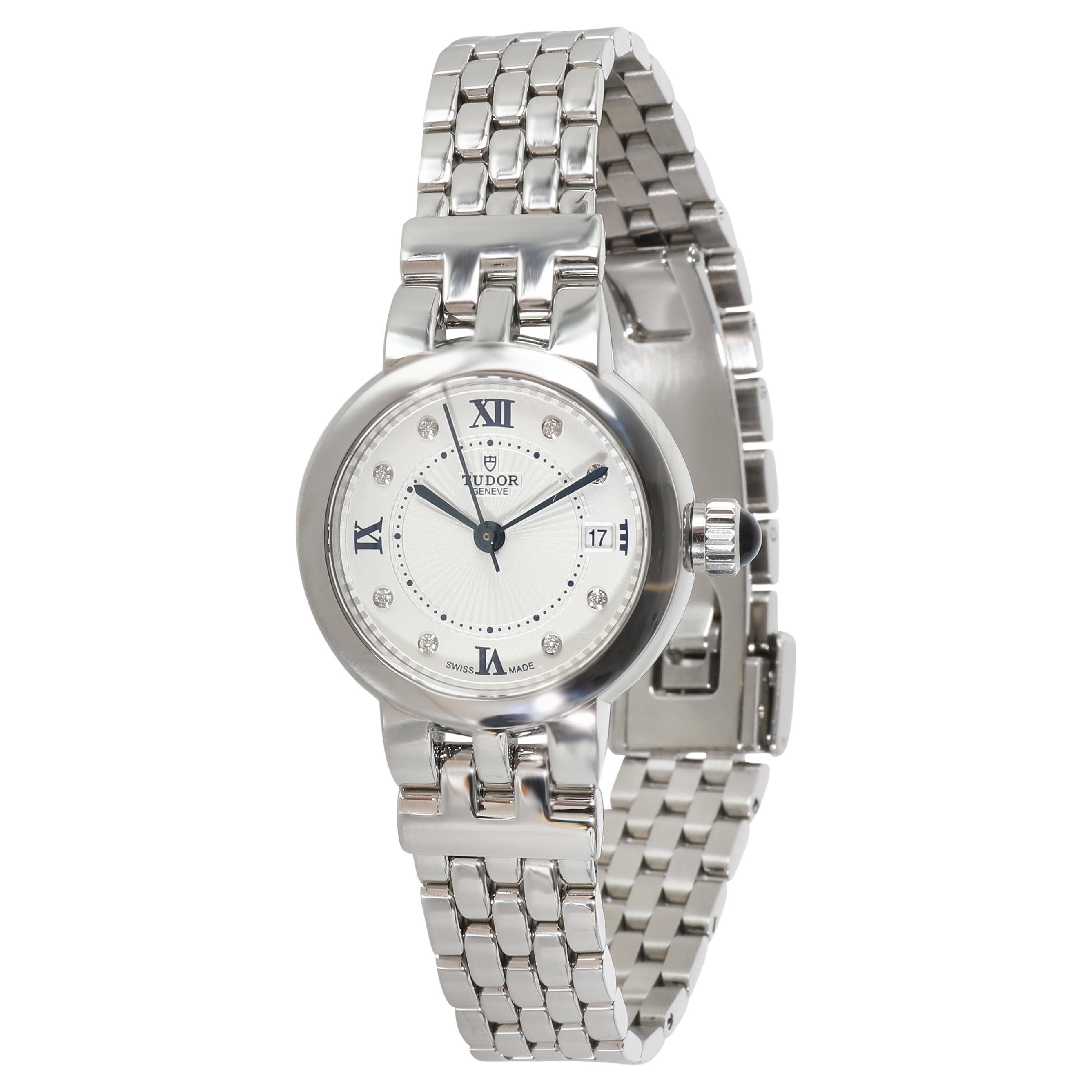 Tudor Claire de Rose 35200 Women's Watch in  Stainless Steel