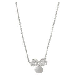 Tiffany & Co. Papierblumen Diamant-Anhänger in  Platin