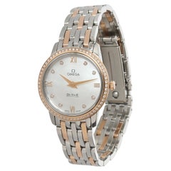 Omega DeVille Prestige 424.25.27.60,55,002 Damenuhr aus 18kt Edelstahl