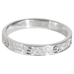 Cartier Love Wedding Band, Small Model (White Gold)
