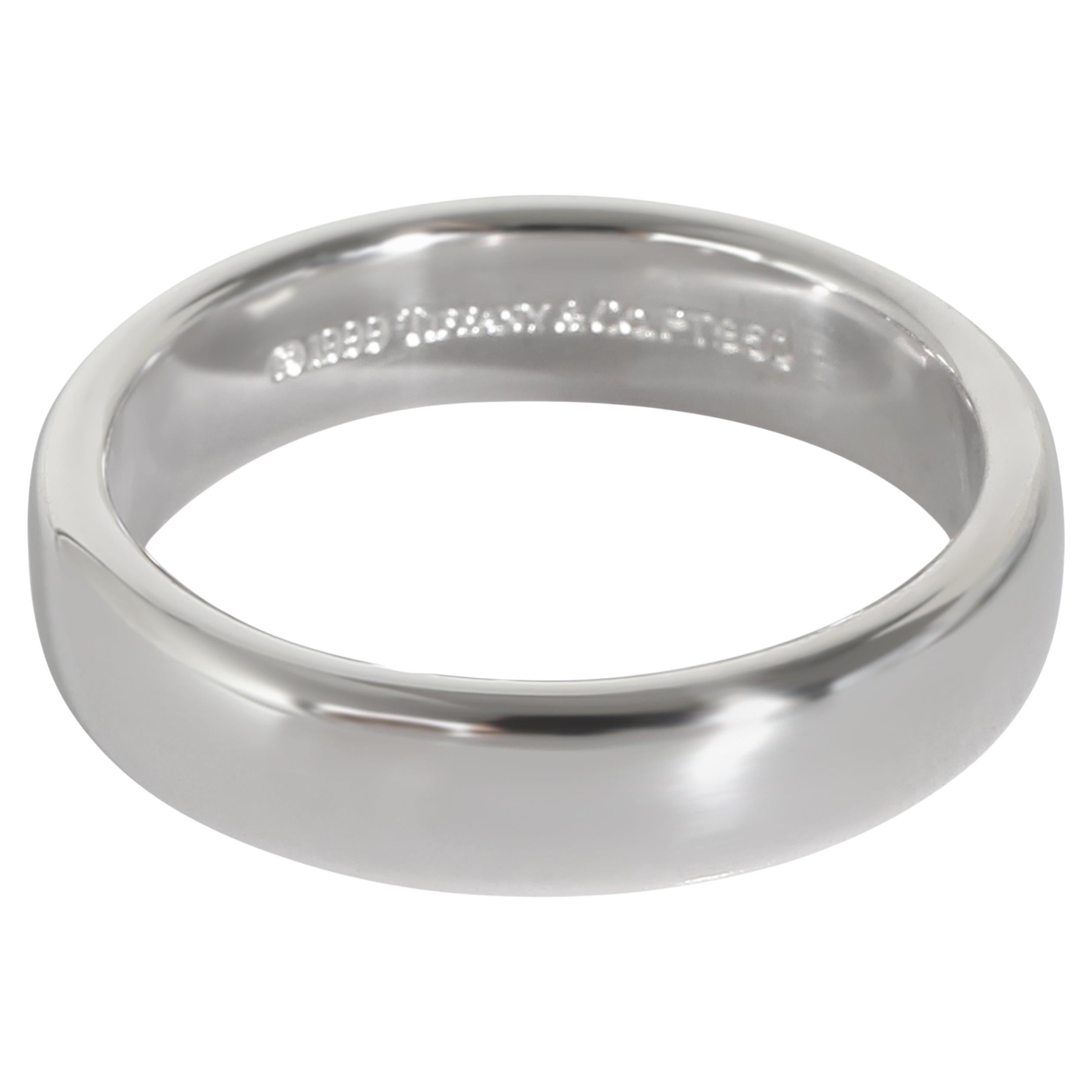 Tiffany & Co. Tiffany Forever, anneau de 4,5 mm en platine