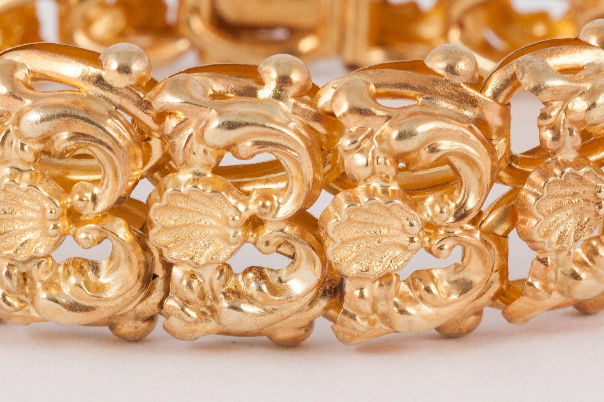 Antique Regency Gold Bracelets  For Sale 2