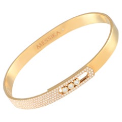 Messika Move Noa 18K Yellow Gold 1.20ct Diamond Bracelet