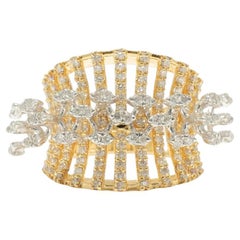 Marquise Diamantring aus 14K massivem Gold (zertifiziert)