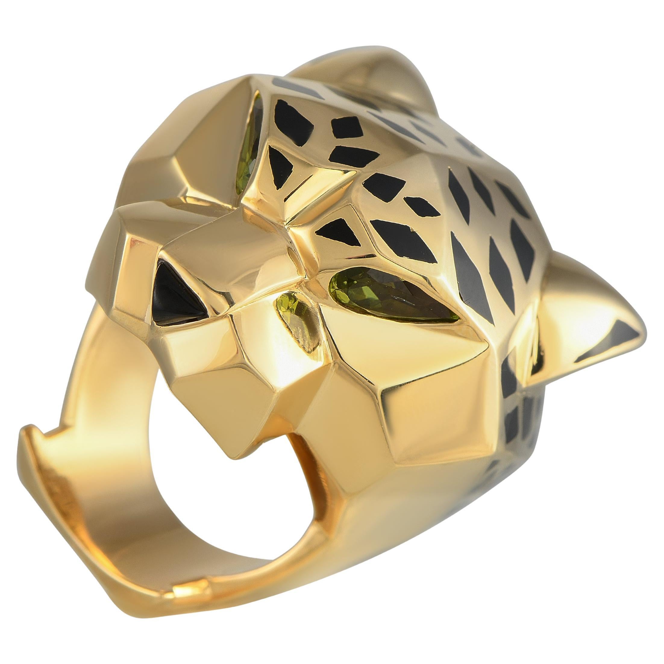 Anillo Cartier Panthere Oro Amarillo 18K