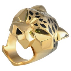 Anello Cartier Panthere in oro giallo 18 carati