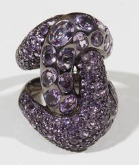 Amethyst Knot Ring