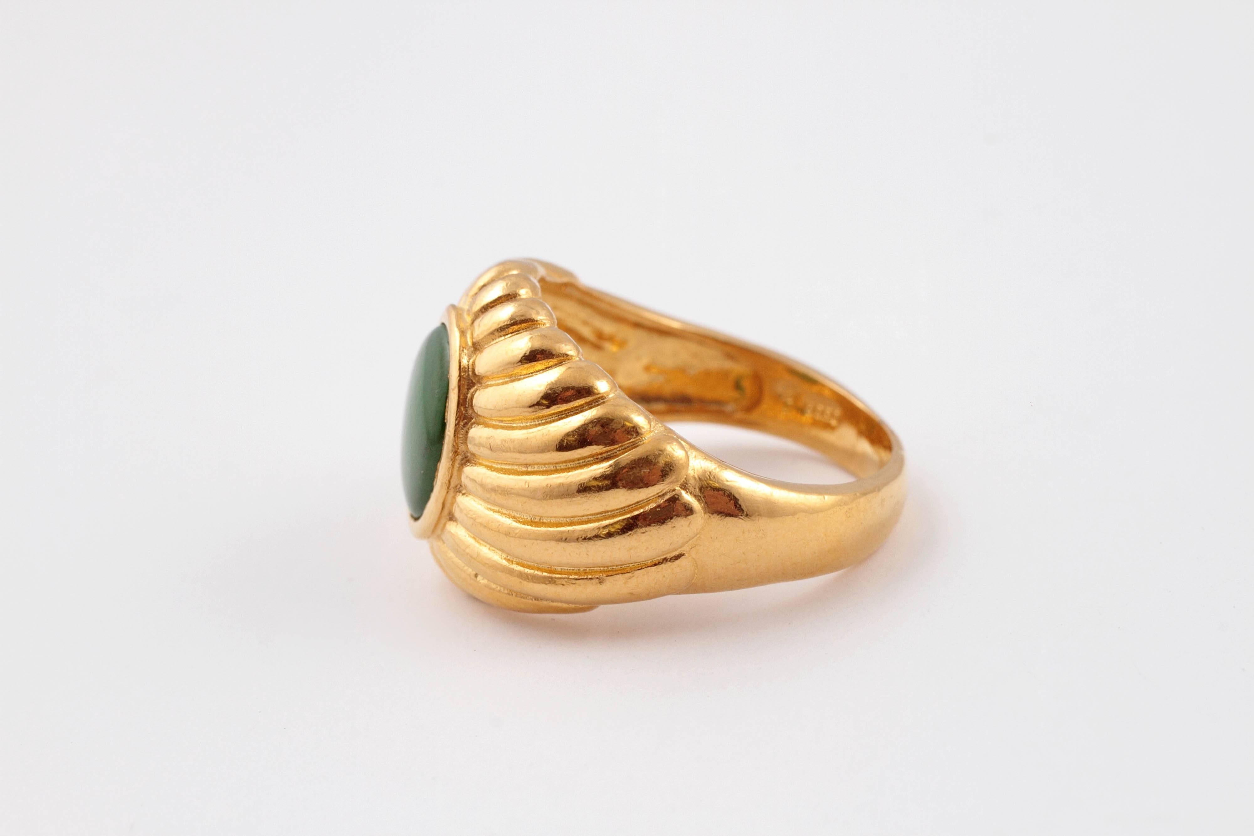 Jade Gold Ring 2