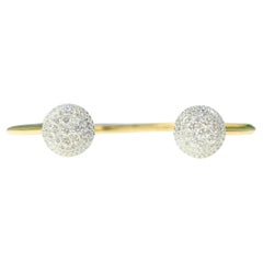 Circle Gold Diamond Bracelet in 14K Solid Gold (Certified)