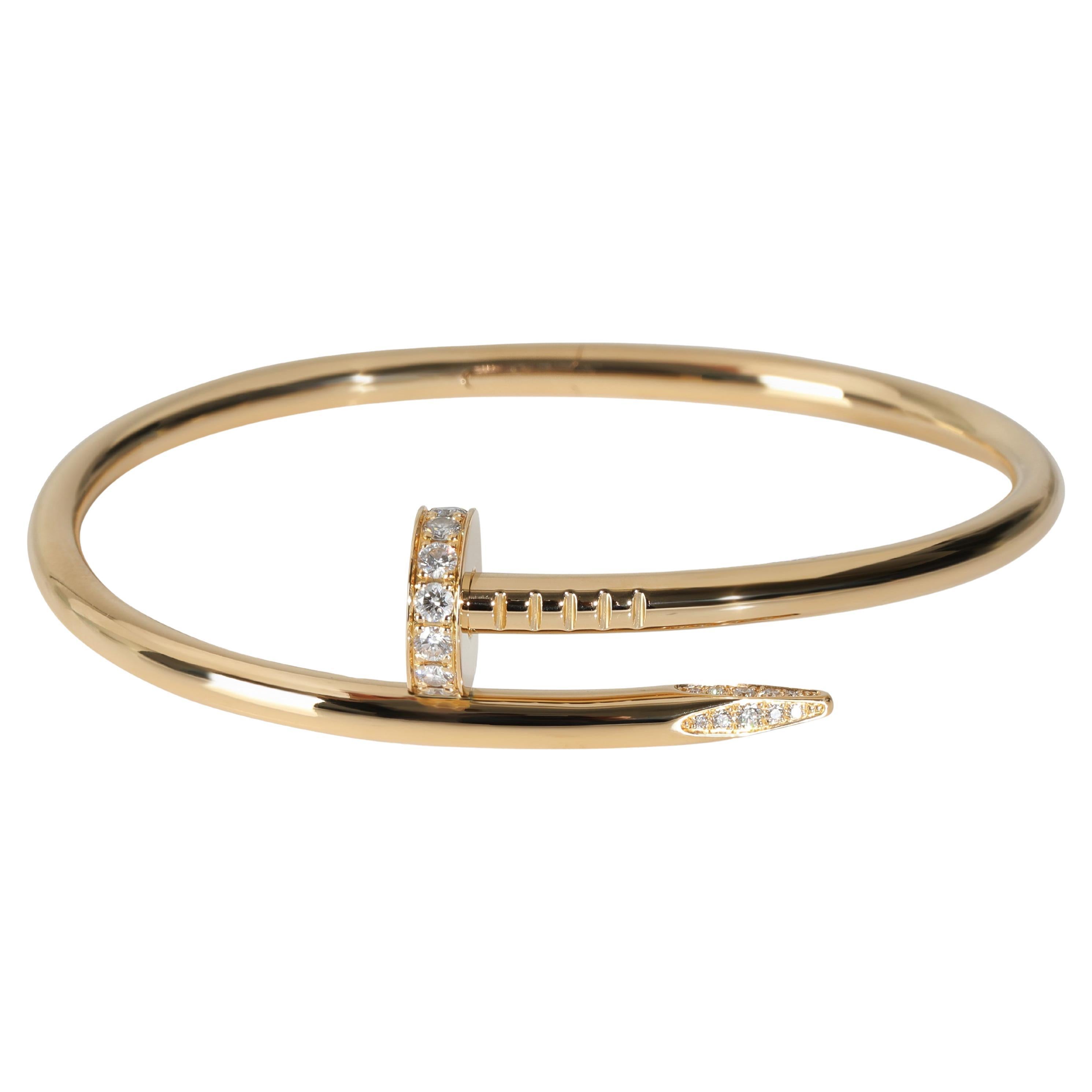 Pulsera Cartier Juste Un Clou, Diamantes (Oro Amarillo)