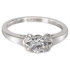 Bague de fiançailles Cartier Ballerine, .46 Ct. H VS1