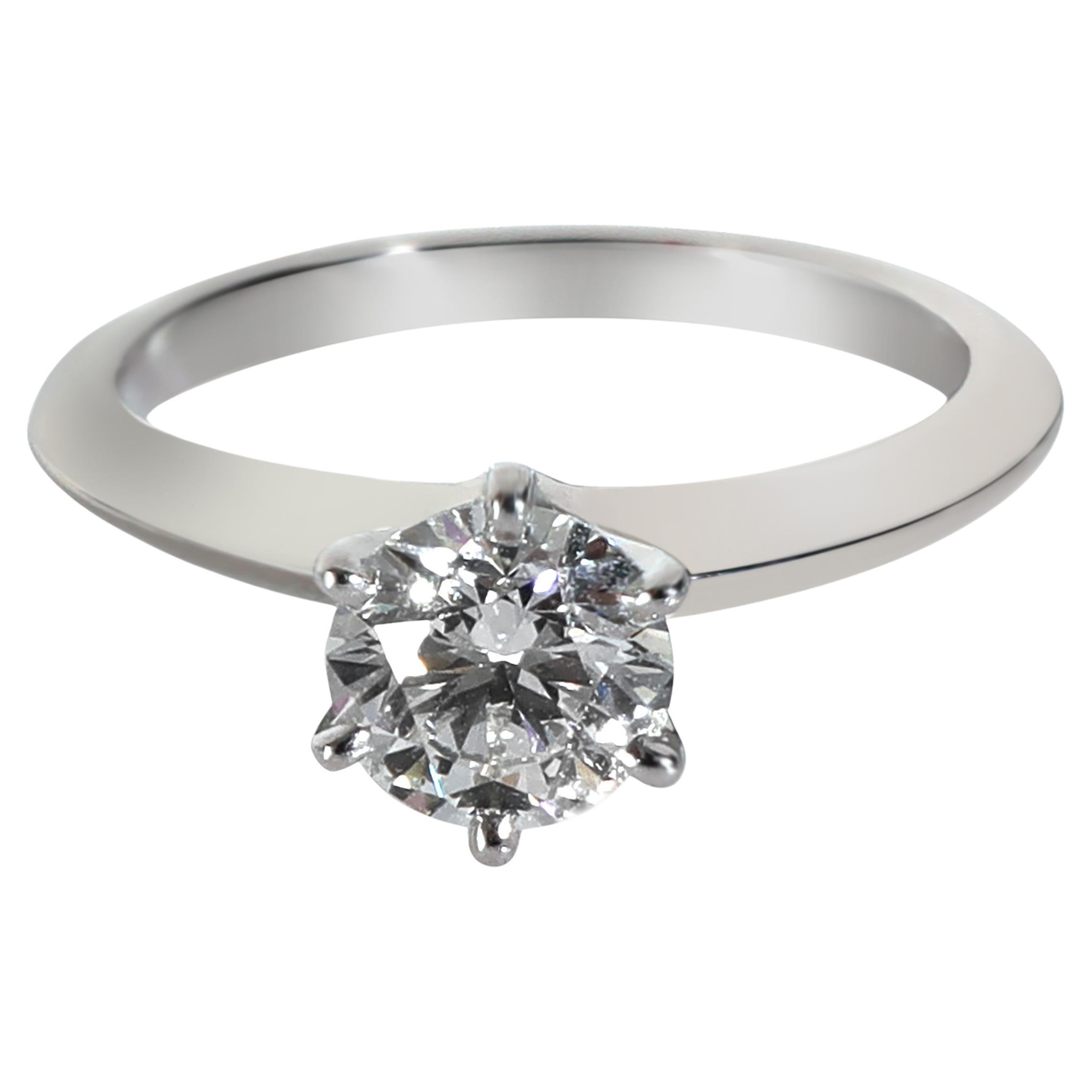 Tiffany & Co. Bague de fiançailles à diamant de 0,81 ct