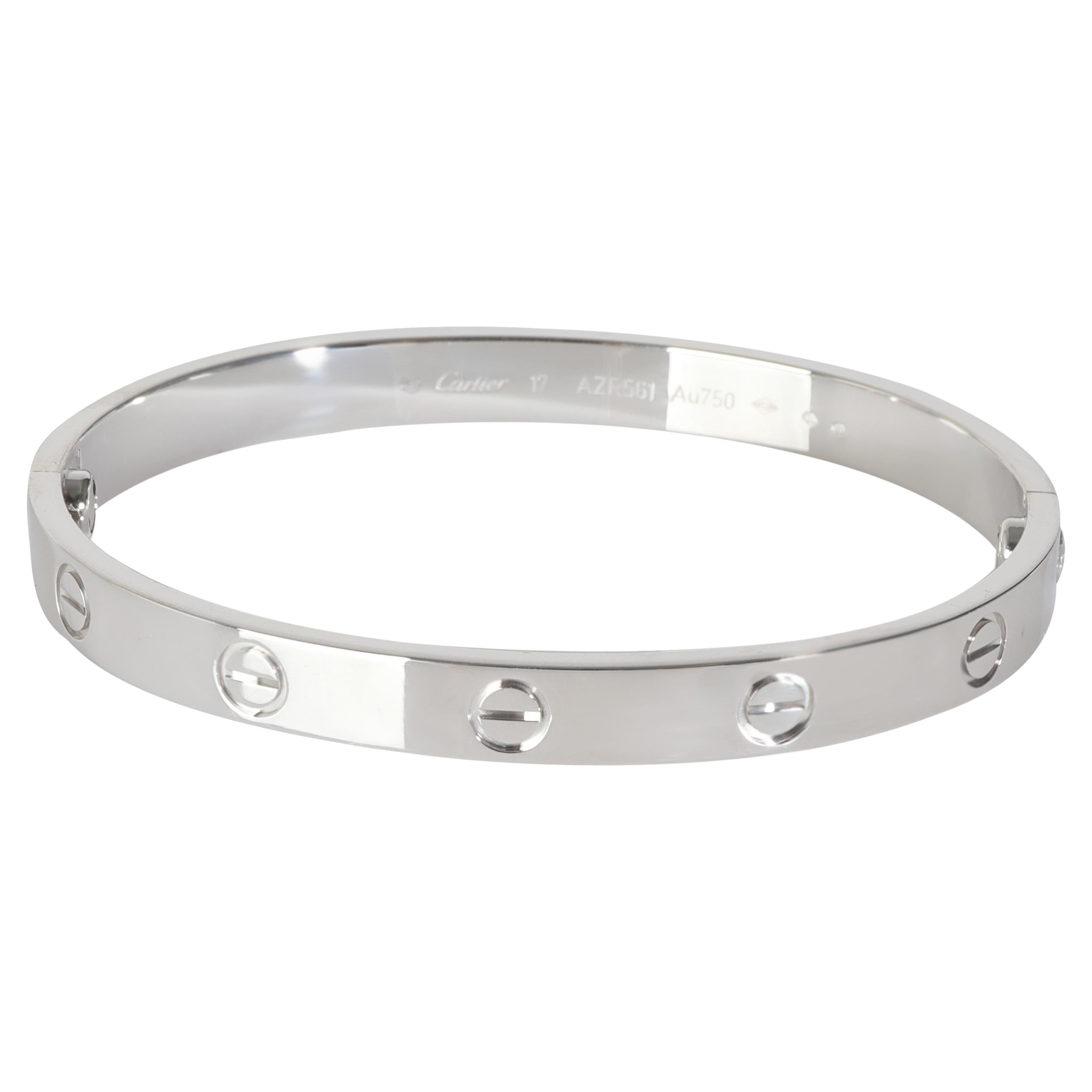 Bracciale Cartier Love (oro bianco)