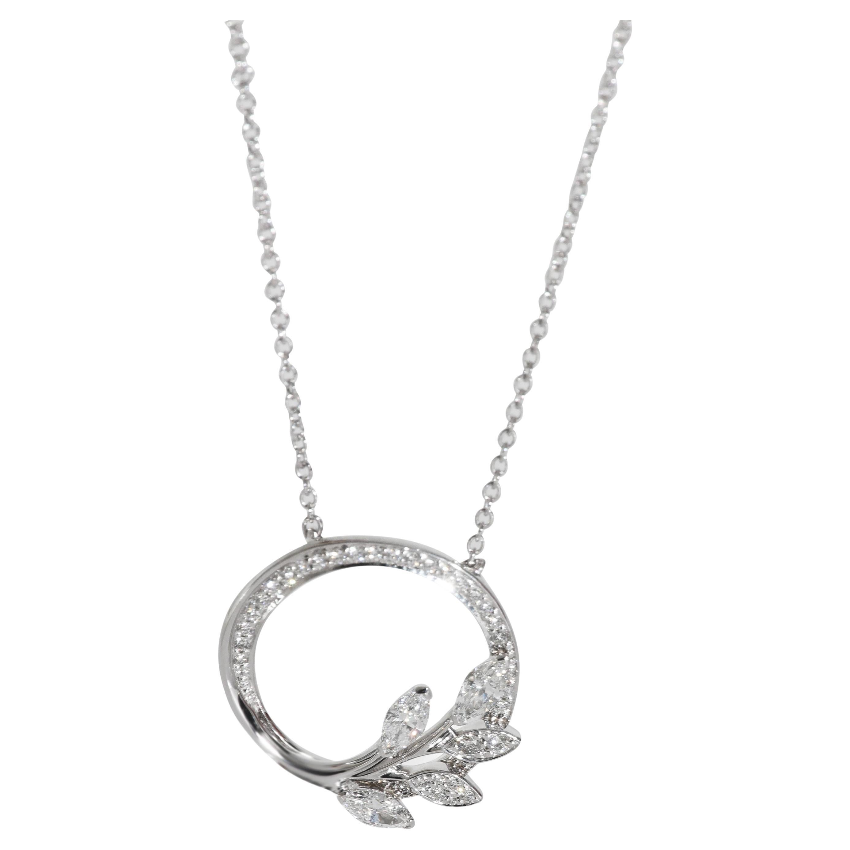Tiffany & Co. Colgante de Diamante Victoria en Platino 0,39 CTW