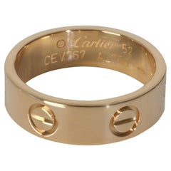 Cartier Yellow Gold  Love Ring