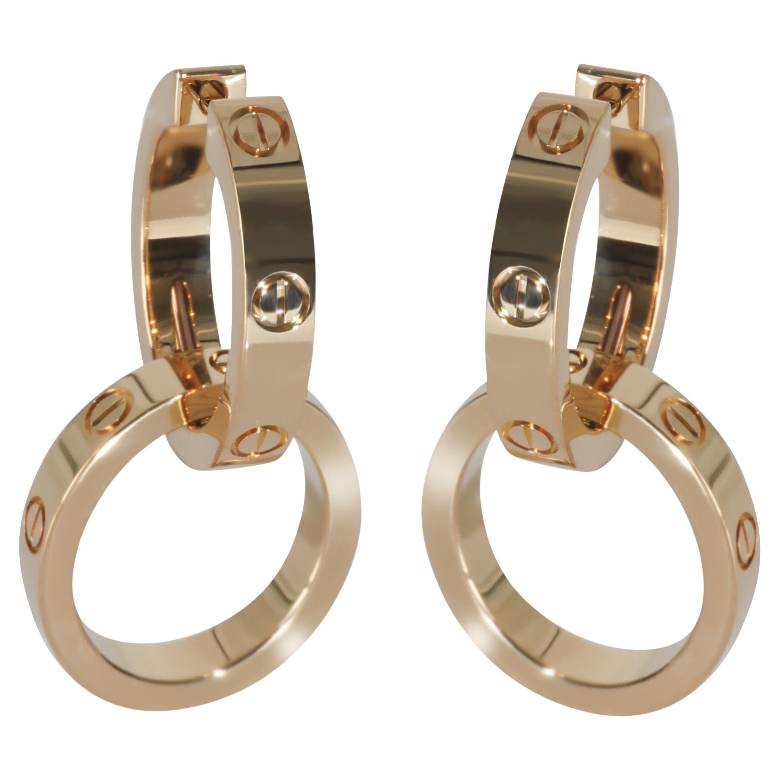 Or jaune de Cartier  Boucles d'oreilles Multiwear Love