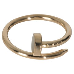Cartier Oro Amarillo  Modelo Pequeño Anillo Juste Un Clou