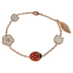 Van Cleef & Arpels Roségold  Glücksarmband Frühling